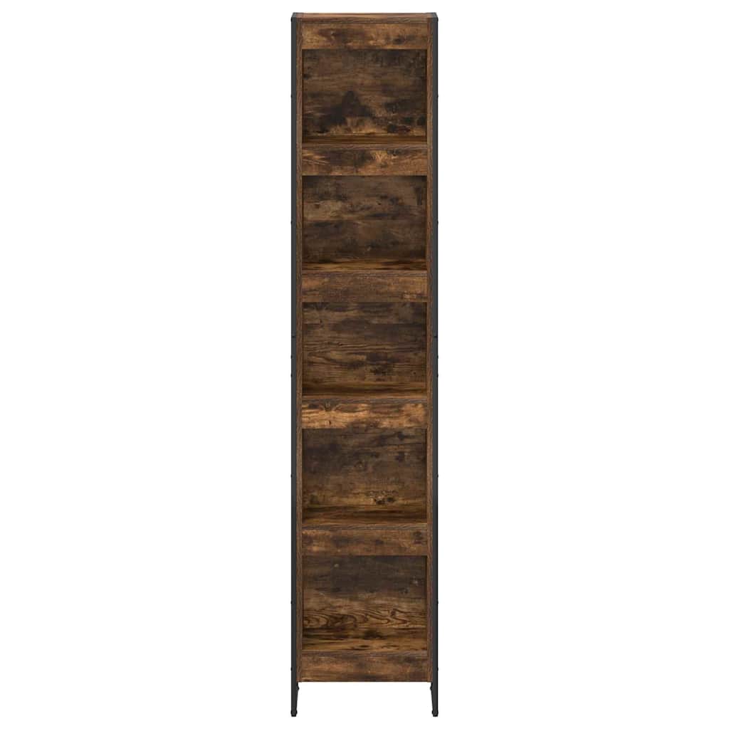 Bücherregal 40 x 30 x 189,5 cm Holzwerkstoff Raucharbe