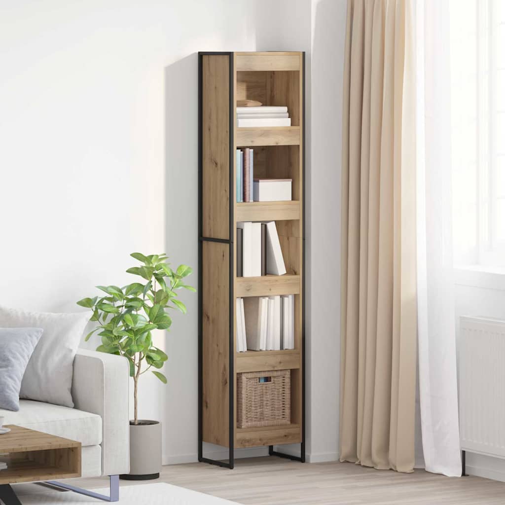 Bücherregal 40 x 30 x 189,5 cm Holzwerkstoff