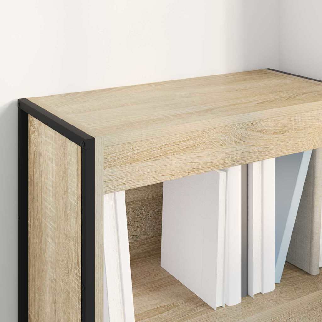 Bücherregal 60 x 30 x 86,5 cm Holzwerkstoff Sonoma