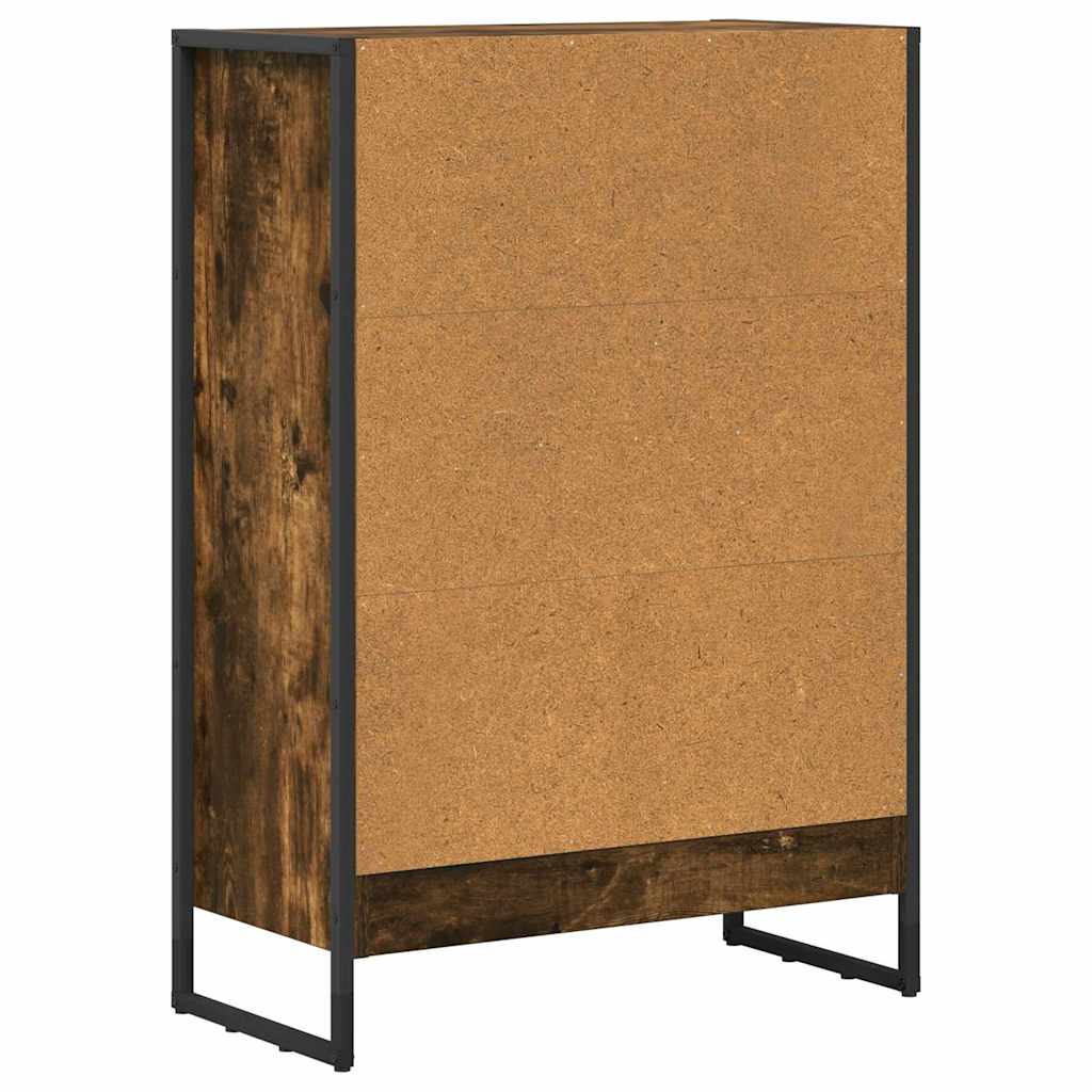 Bücherregal 60 x 30 x 86,5 cm Holzwerkstoff Raucharbe