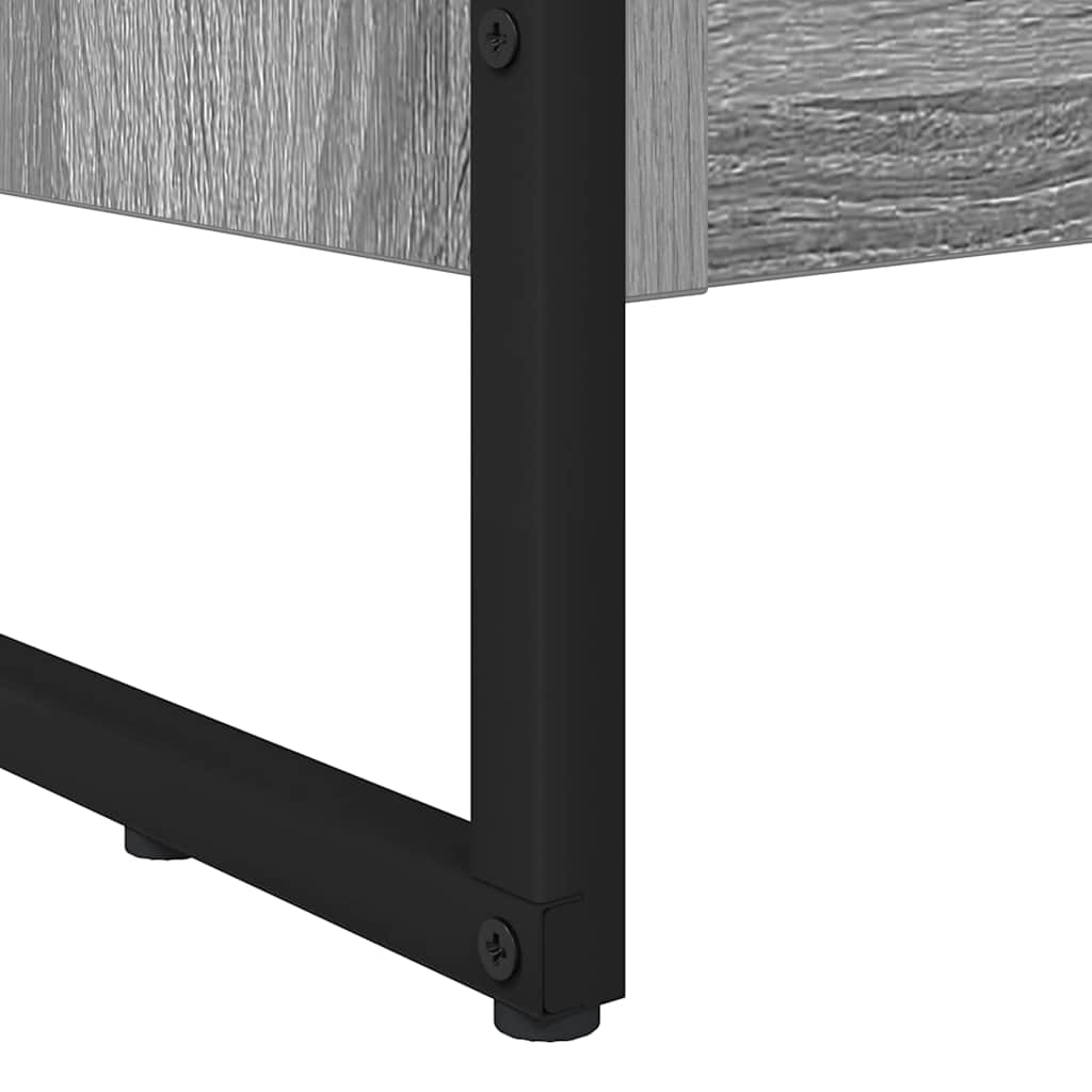 Bücherregal 60 x 30 x 86,5 cm Holzwerkstoff Graues Sonoma