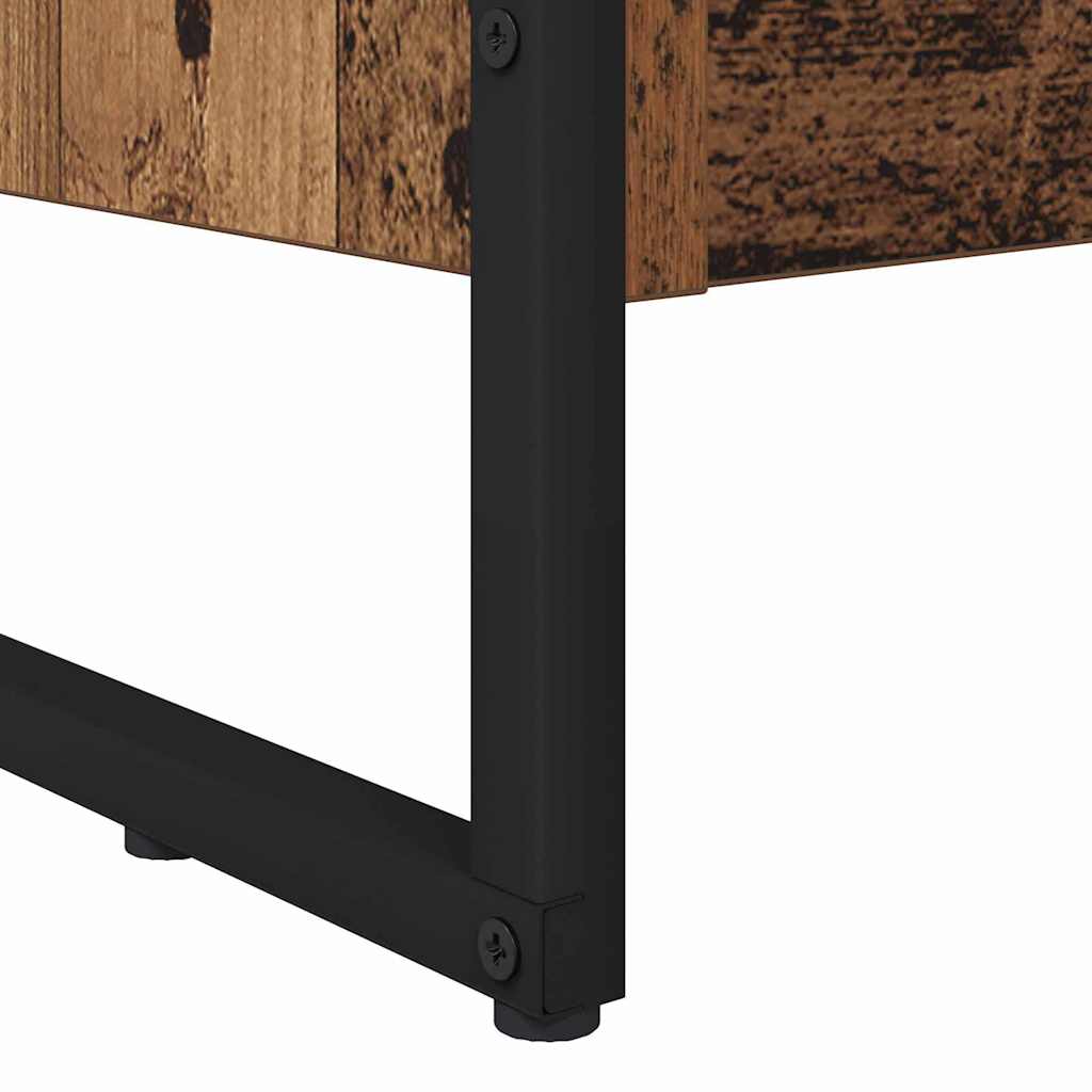 Bücherregal 60 x 30 x 86,5 cm Holzwerkstoff Altholz