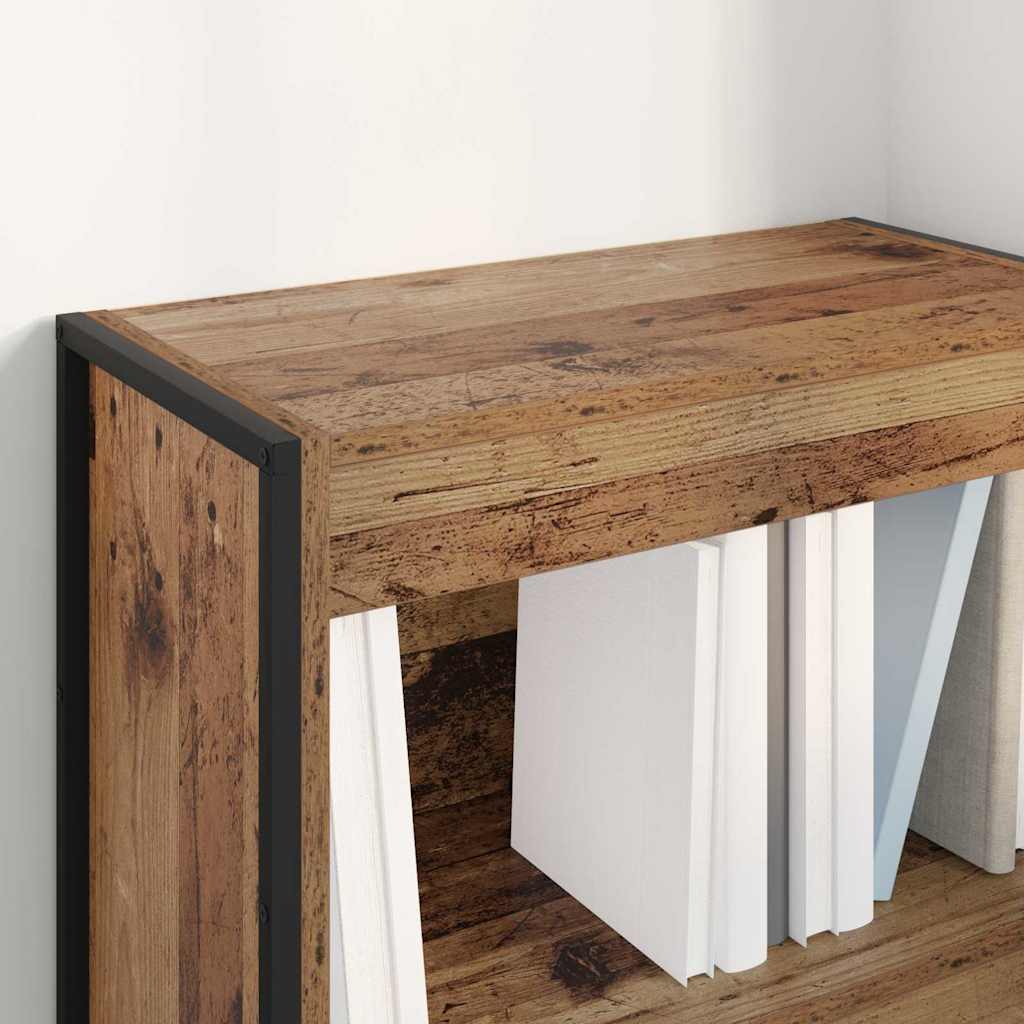Bücherregal 60 x 30 x 86,5 cm Holzwerkstoff Altholz