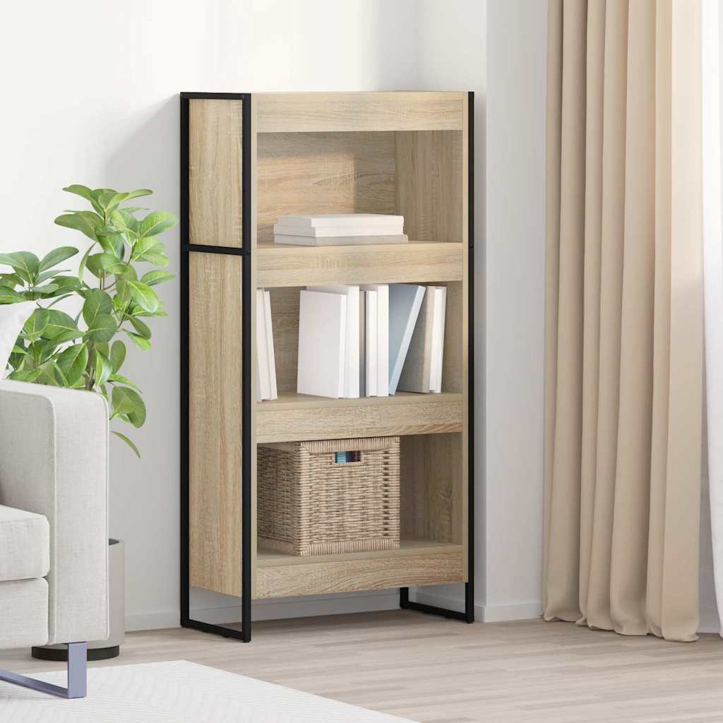 Bücherregal 60 x 30 x 121 cm Holzwerkstoff Sonoma