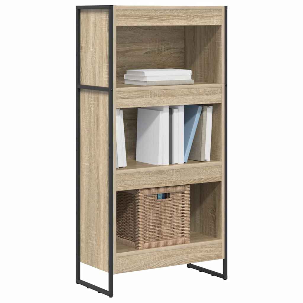 Bücherregal 60 x 30 x 121 cm Holzwerkstoff Sonoma
