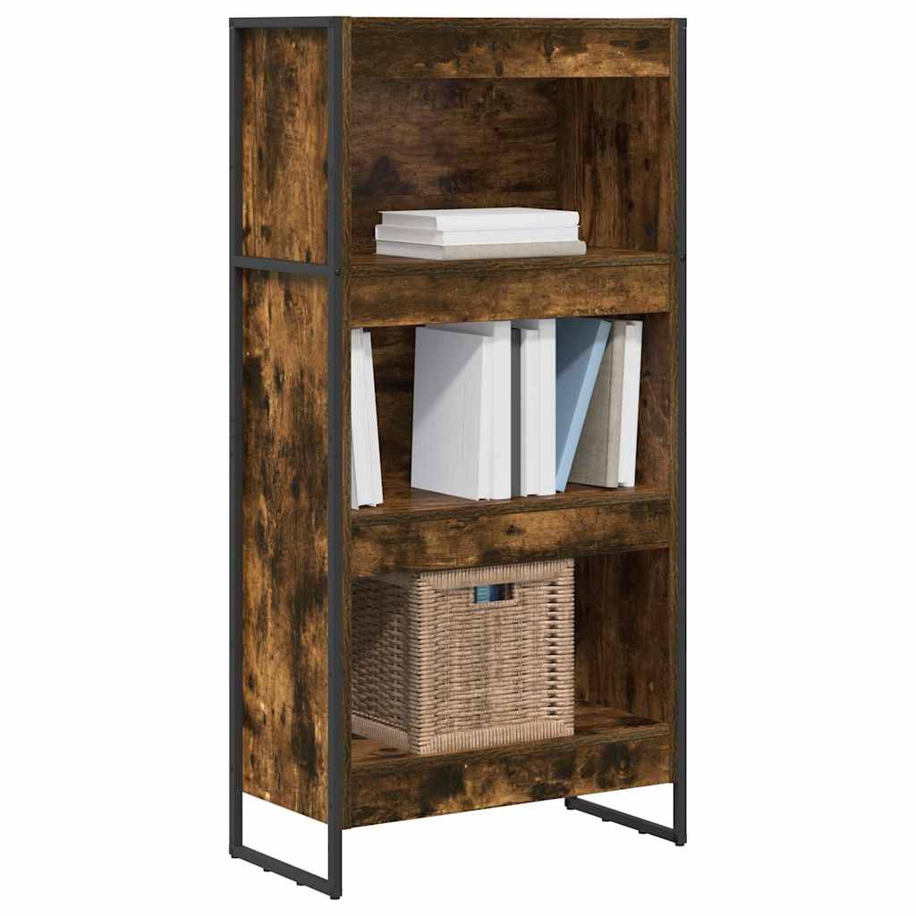 Bücherregal 60 x 30 x 121 cm Holzwerkstoff Raucharbe