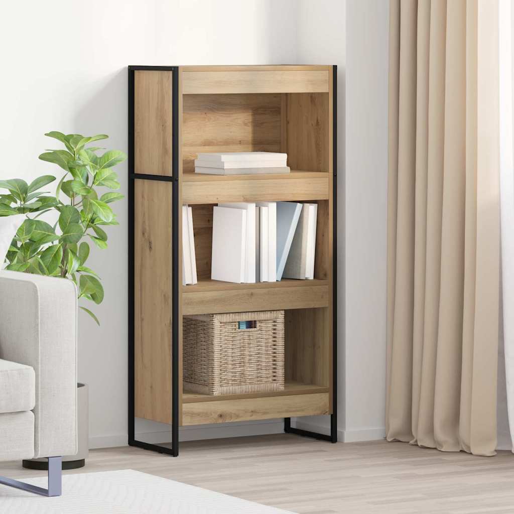 Bücherregal 60 x 30 x 121 cm Holzwerkstoff Kunsthandwerk Eiche