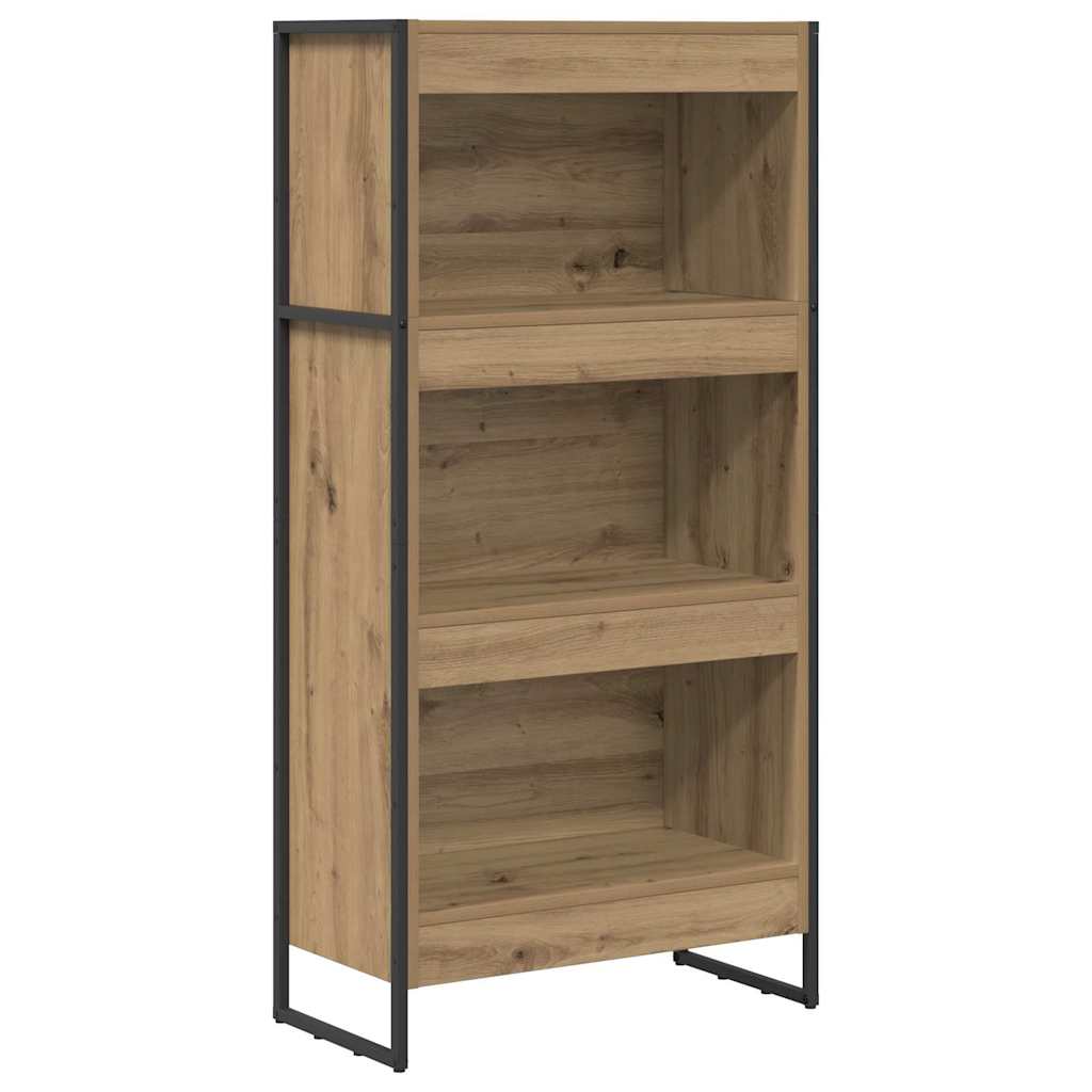 Bücherregal 60 x 30 x 121 cm Holzwerkstoff Kunsthandwerk Eiche