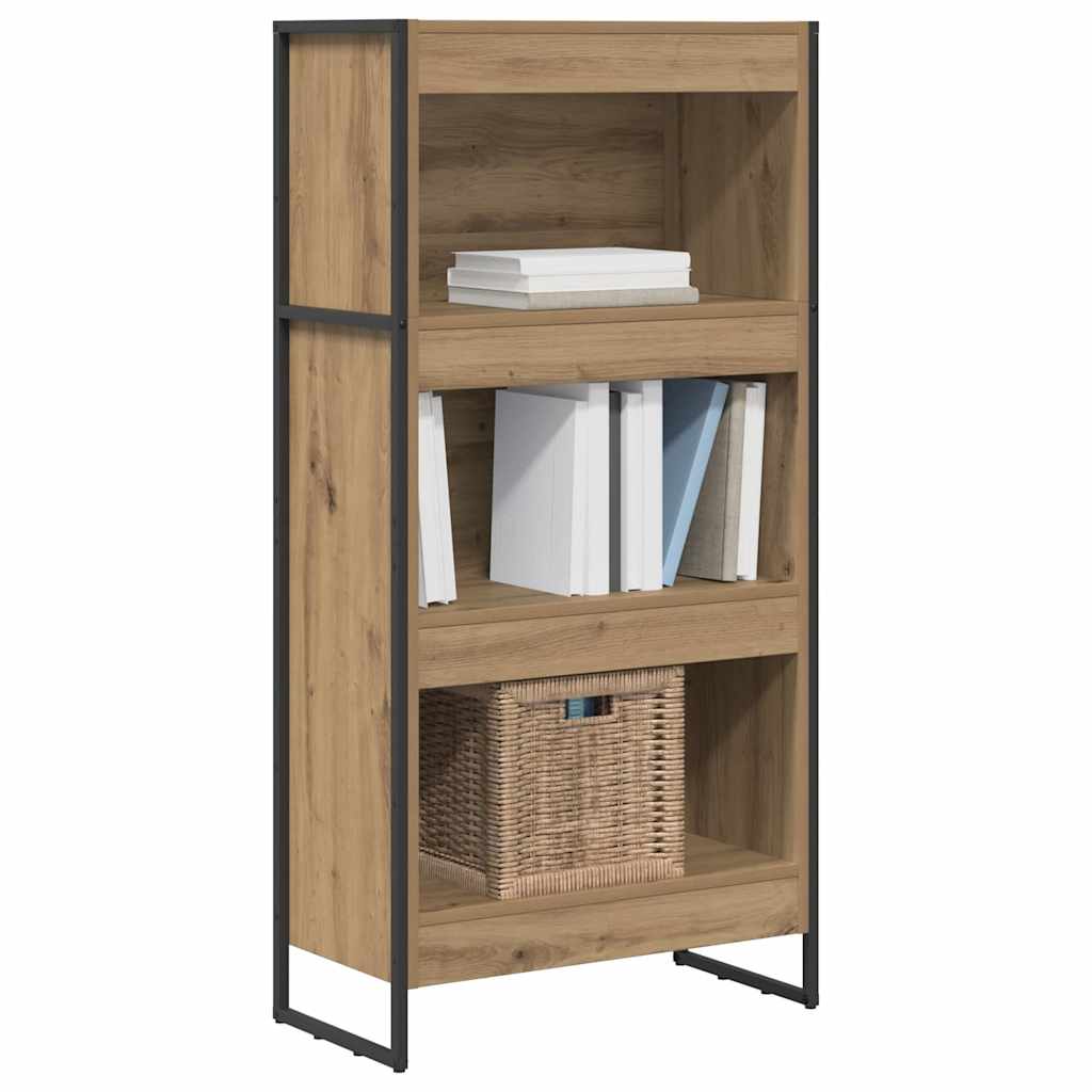 Bücherregal 60 x 30 x 121 cm Holzwerkstoff Kunsthandwerk Eiche