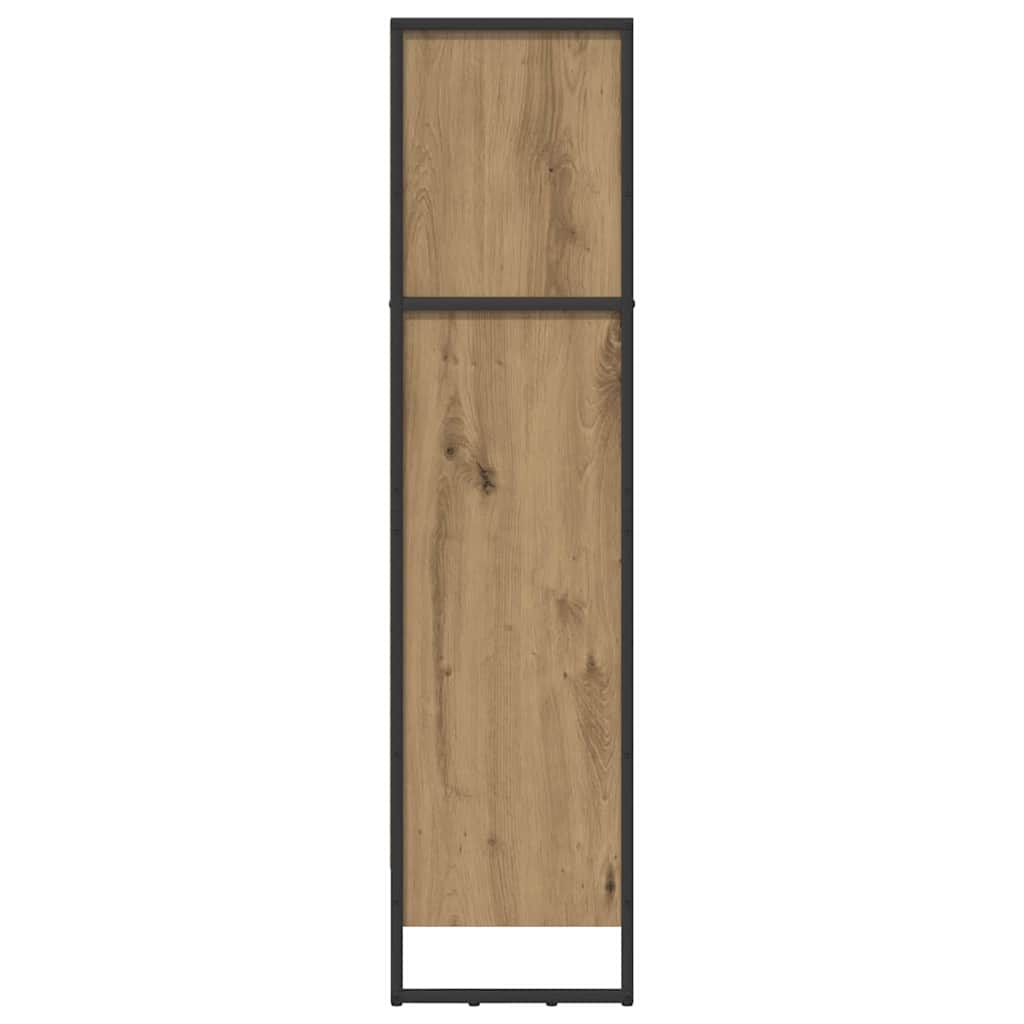 Bücherregal 60 x 30 x 121 cm Holzwerkstoff Kunsthandwerk Eiche