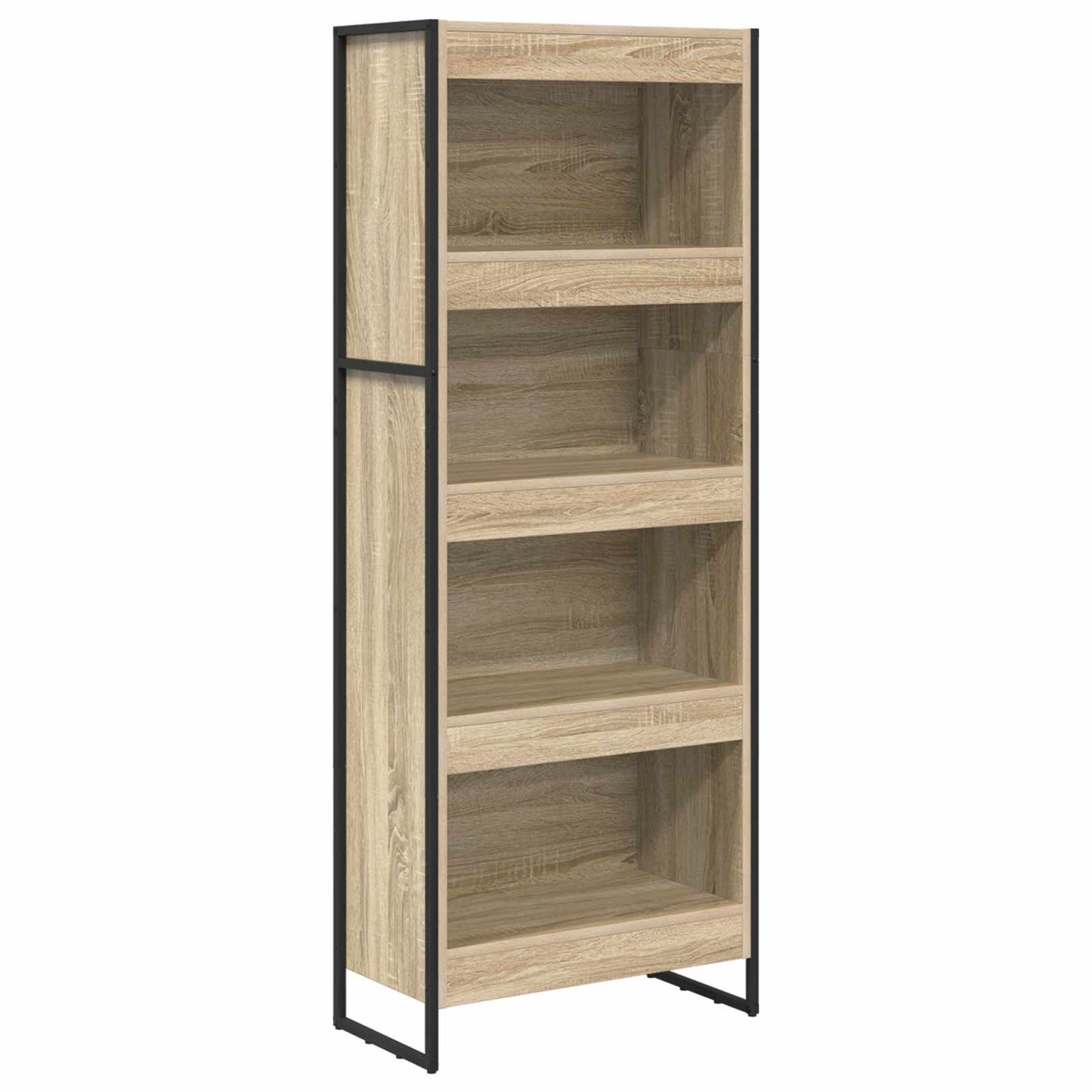 Bücherregal 60 x 30 x 155 cm Holzwerkstoff Sonoma