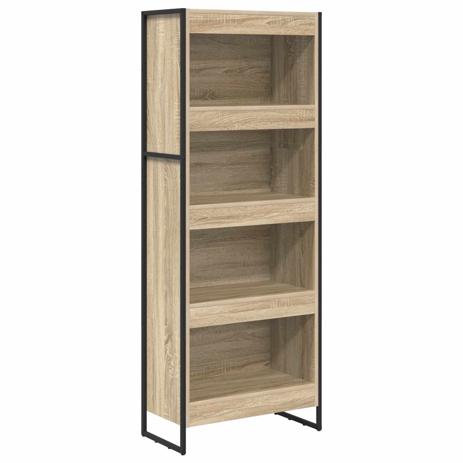 Bücherregal 60 x 30 x 155 cm Holzwerkstoff Sonoma