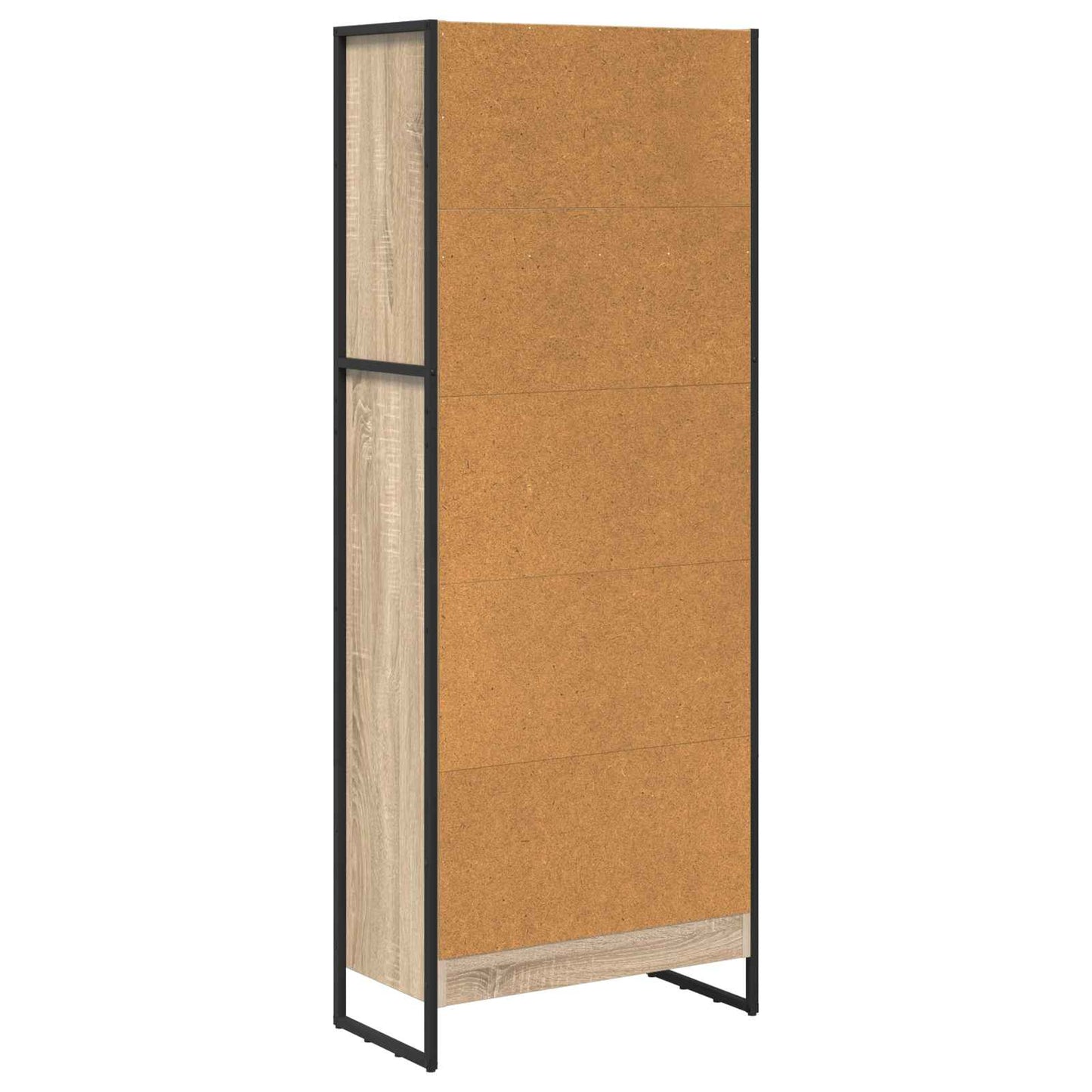 Bücherregal 60 x 30 x 155 cm Holzwerkstoff Sonoma