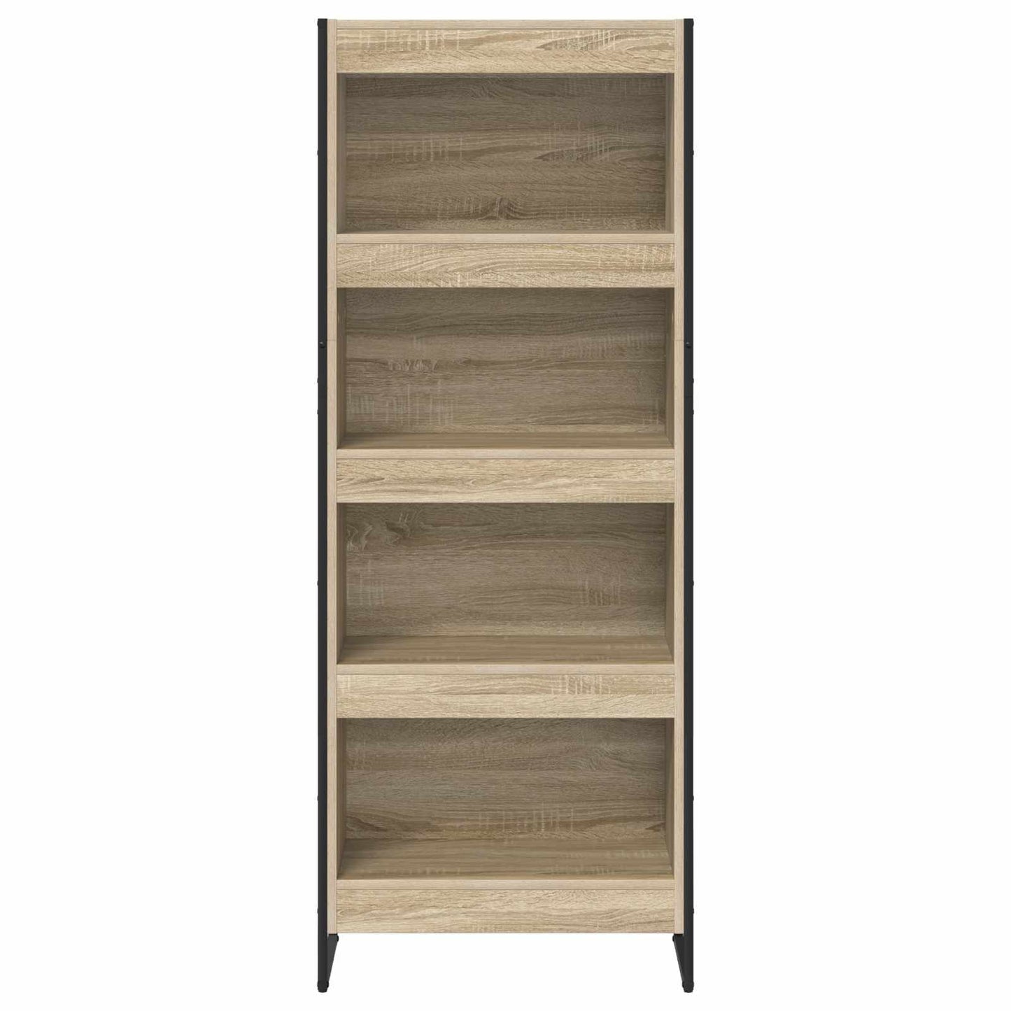Bücherregal 60 x 30 x 155 cm Holzwerkstoff Sonoma
