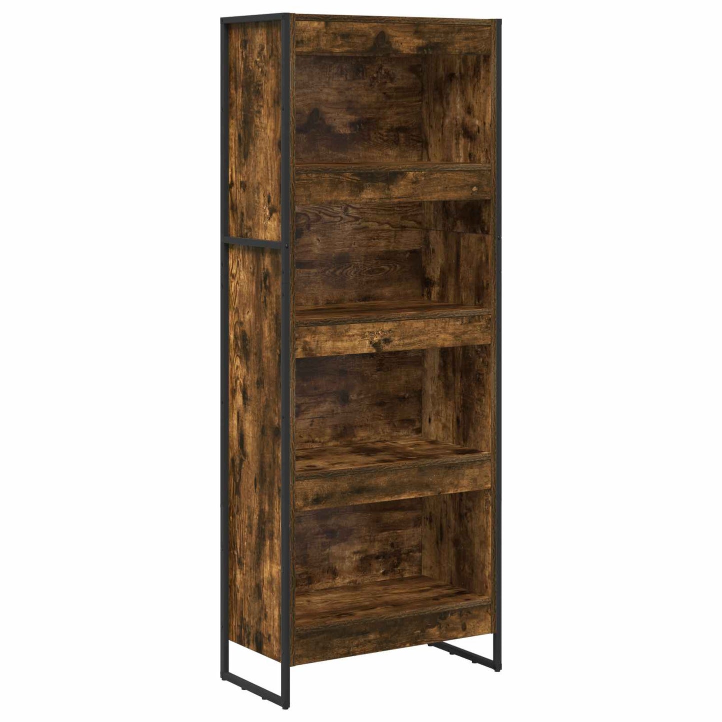 Bücherregal 60 x 30 x 155 cm Holzwerkstoff Raucharbe