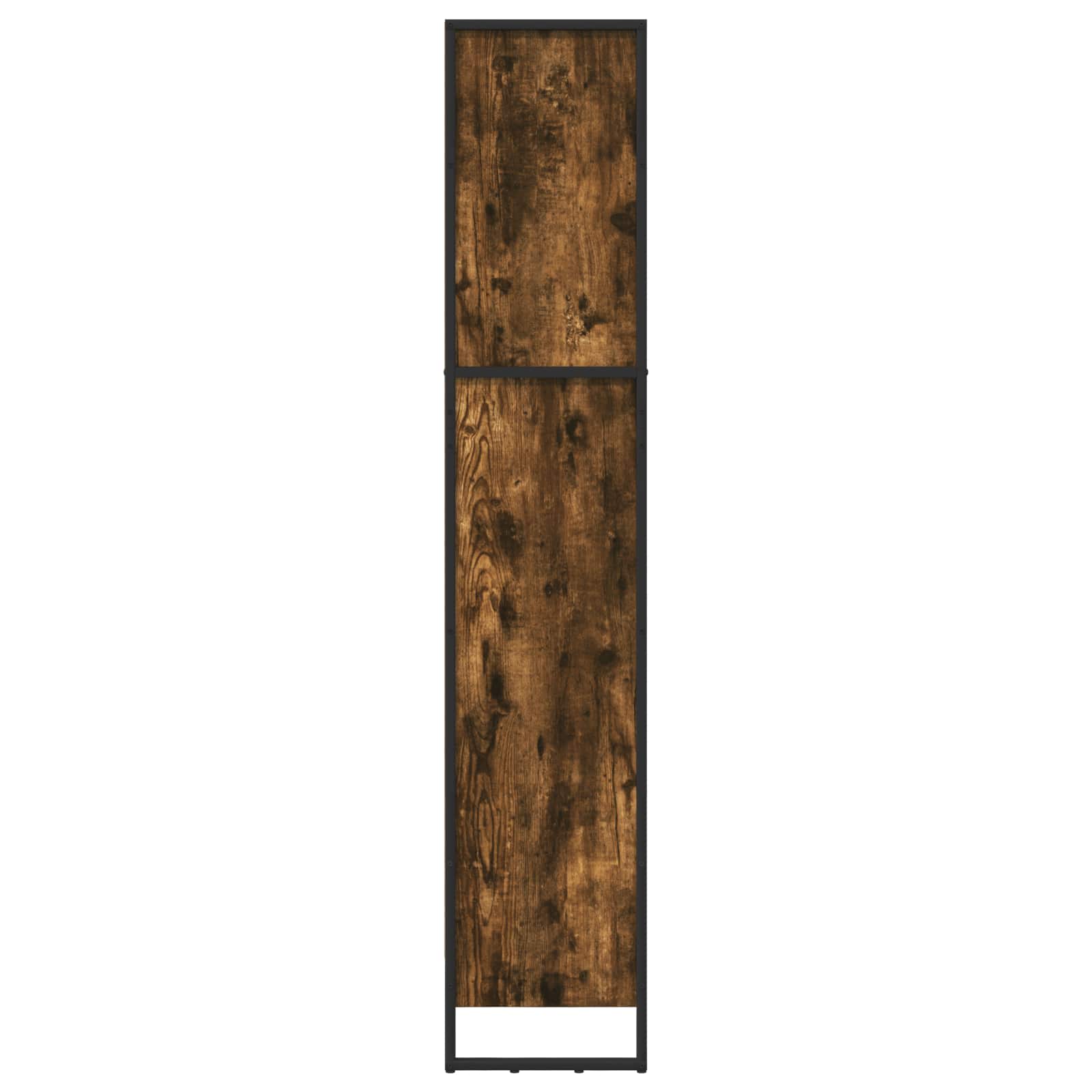 Bücherregal 60 x 30 x 155 cm Holzwerkstoff Raucharbe