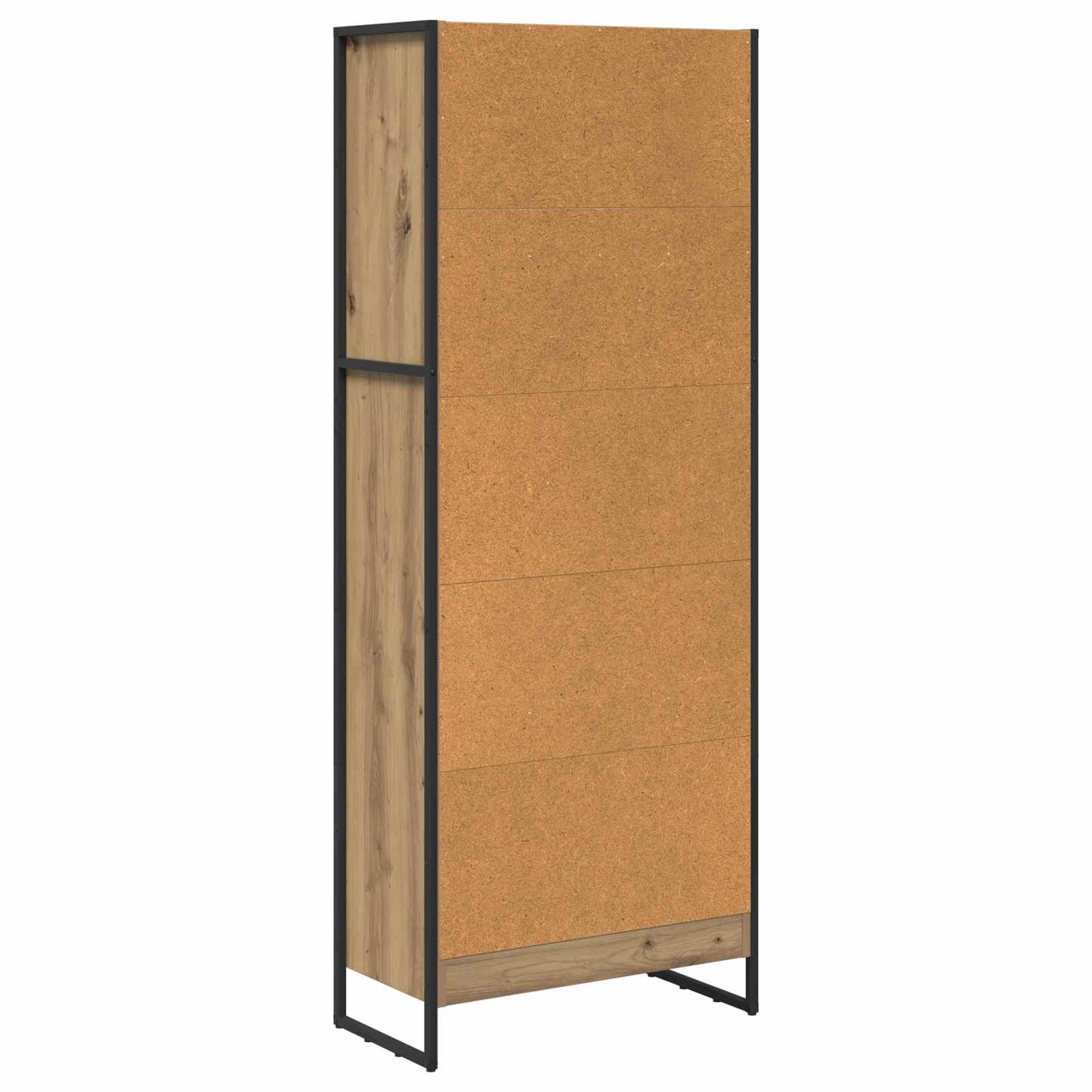 Bücherregal 60 x 30 x 155 cm Holzwerkstoff Kunsthandwerk Eiche