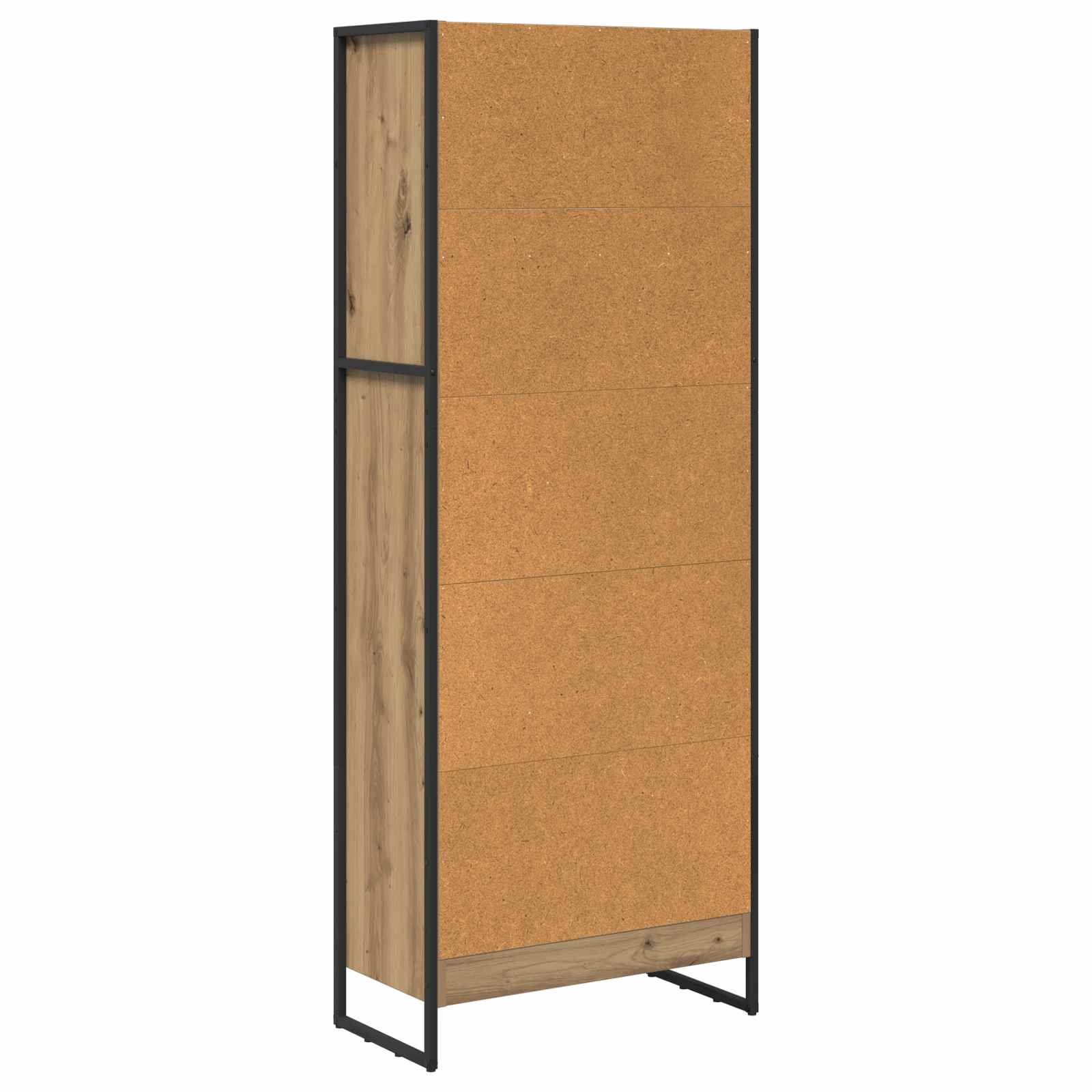 Bücherregal 60 x 30 x 155 cm Holzwerkstoff Kunsthandwerk Eiche