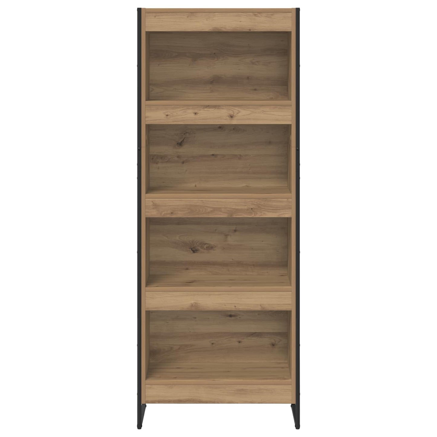 Bücherregal 60 x 30 x 155 cm Holzwerkstoff Kunsthandwerk Eiche