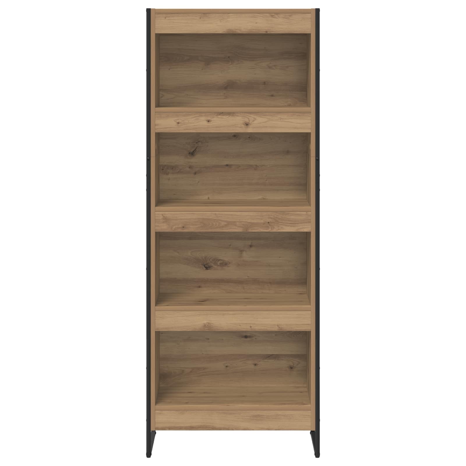 Bücherregal 60 x 30 x 155 cm Holzwerkstoff Kunsthandwerk Eiche