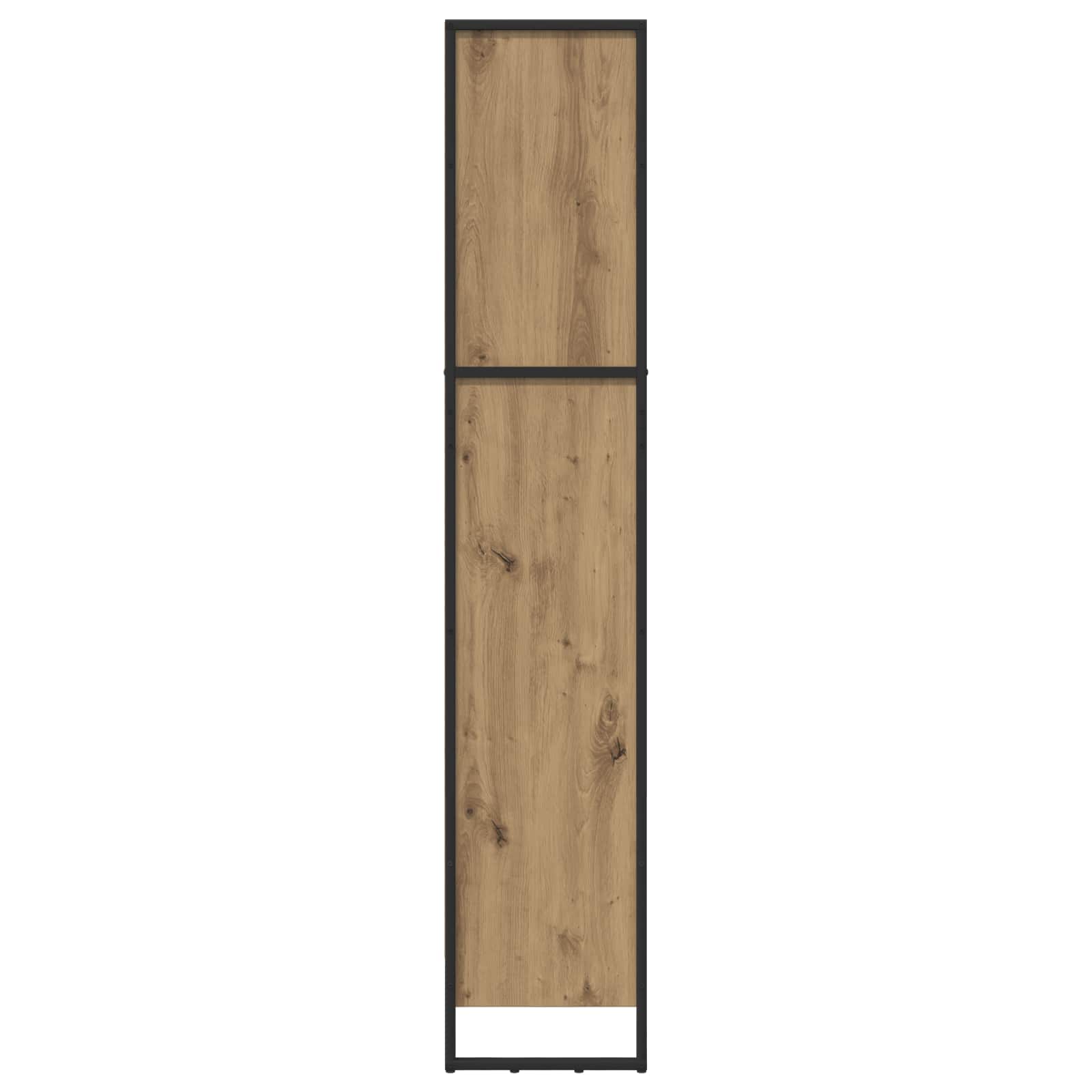 Bücherregal 60 x 30 x 155 cm Holzwerkstoff Kunsthandwerk Eiche