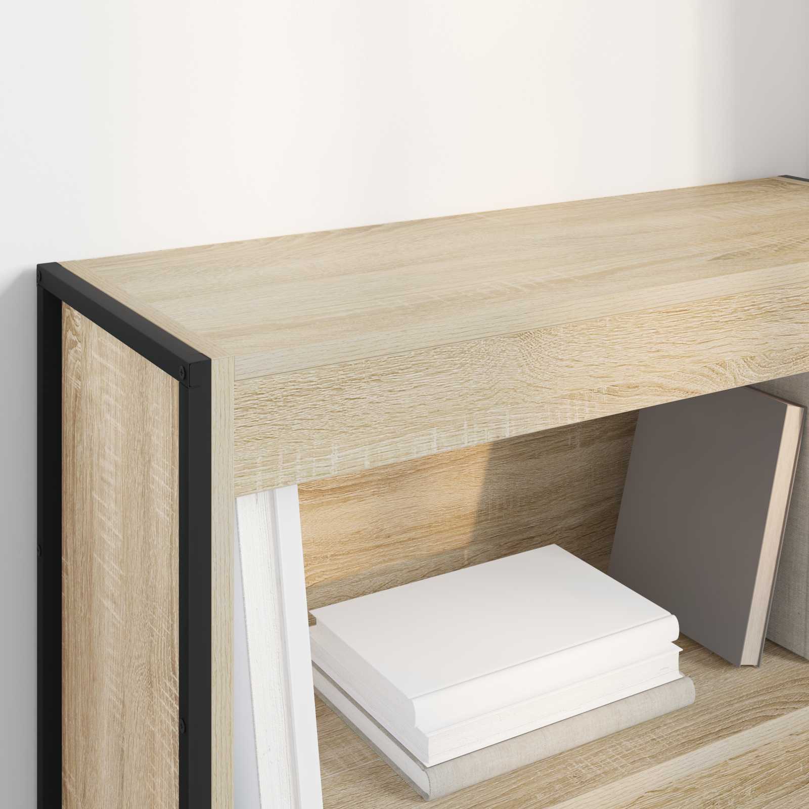 Bücherregal 80 x 30 x 86,5 cm Holzwerkstoff Sonoma
