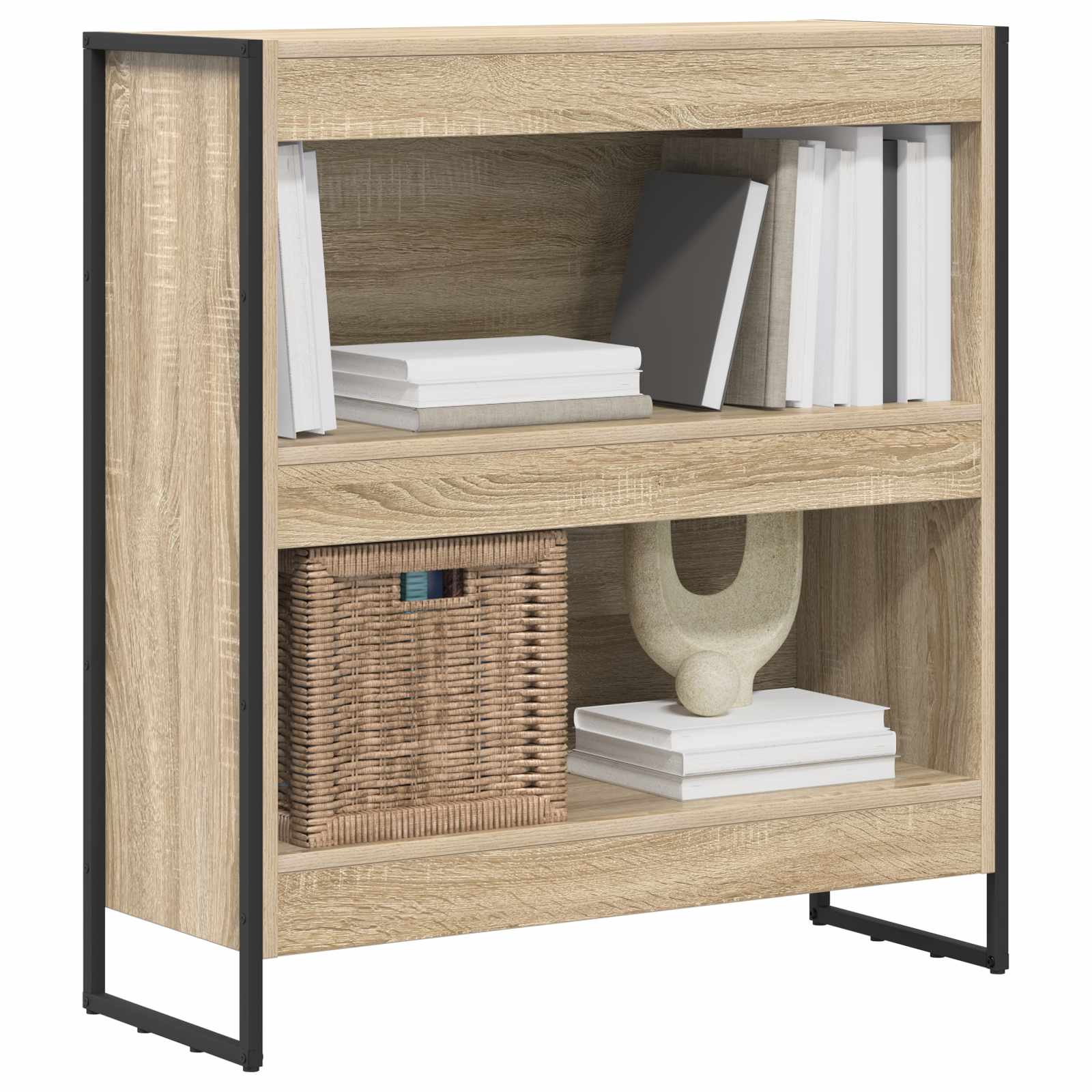 Bücherregal 80 x 30 x 86,5 cm Holzwerkstoff Sonoma
