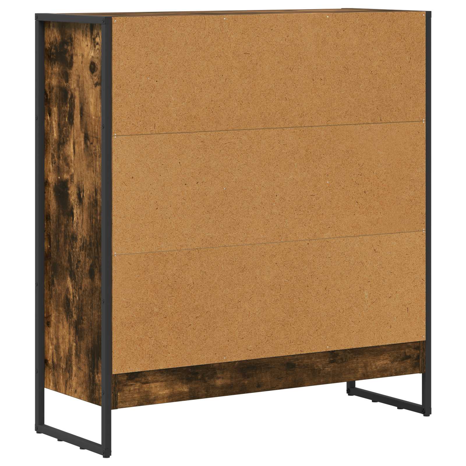 Bücherregal 80 x 30 x 86,5 cm Holzwerkstoff Raucharbe