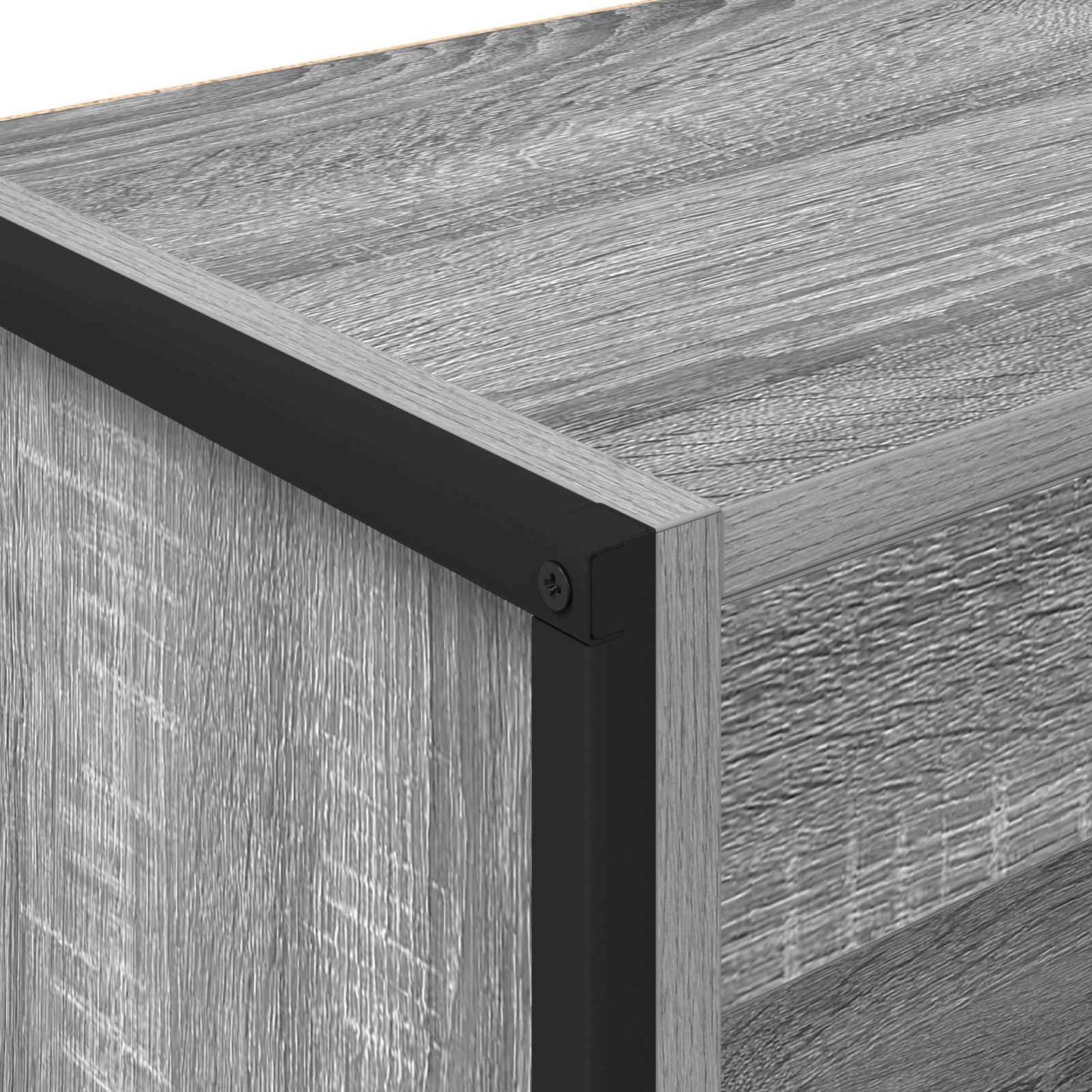 Bücherregal 80 x 30 x 86,5 cm Holzwerkstoff Graues Sonoma