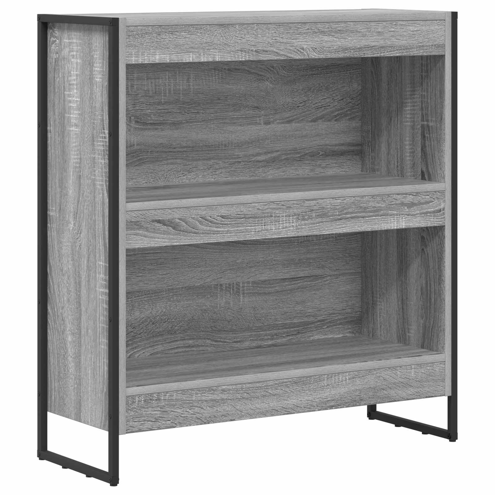 Bücherregal 80 x 30 x 86,5 cm Holzwerkstoff Graues Sonoma
