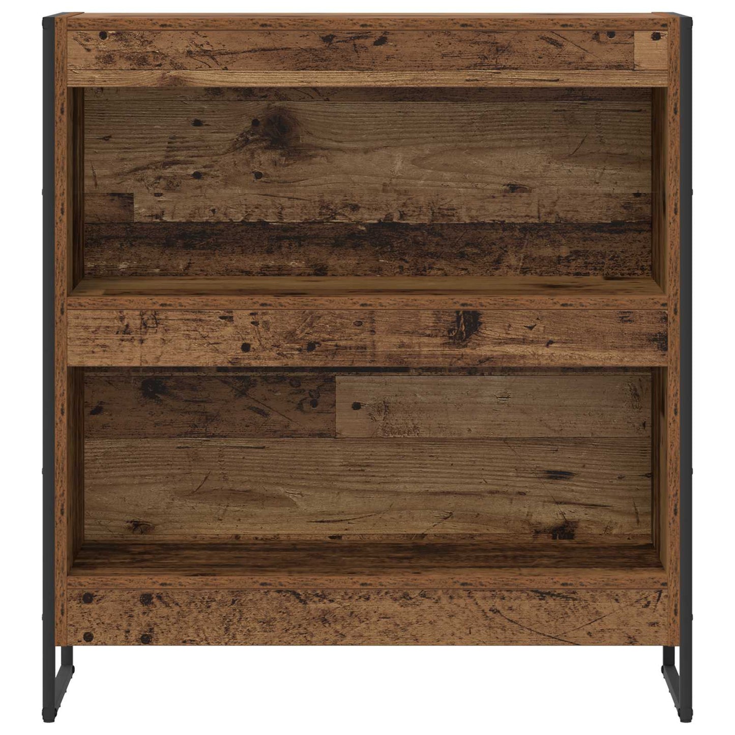 Bücherregal 80 x 30 x 86,5 cm Holzwerkstoff Altholz