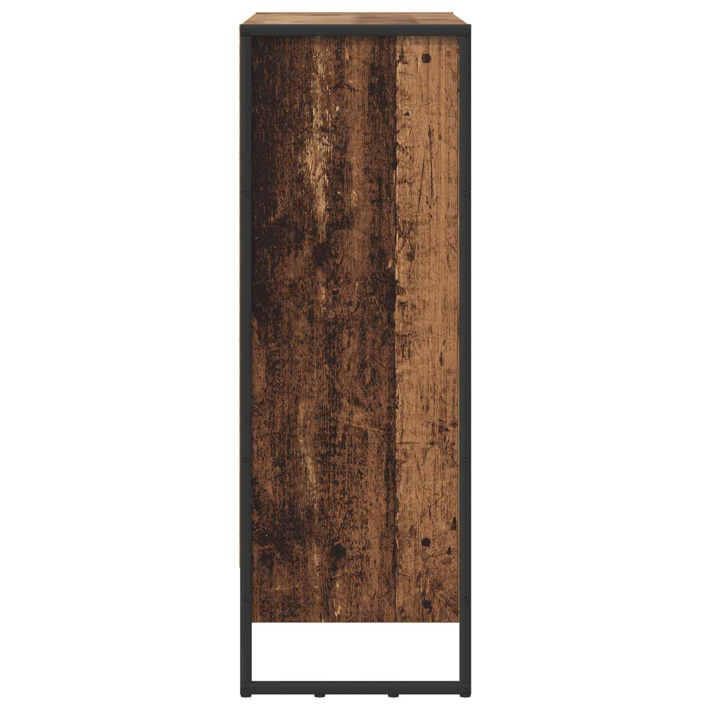 Bücherregal 80 x 30 x 86,5 cm Holzwerkstoff Altholz