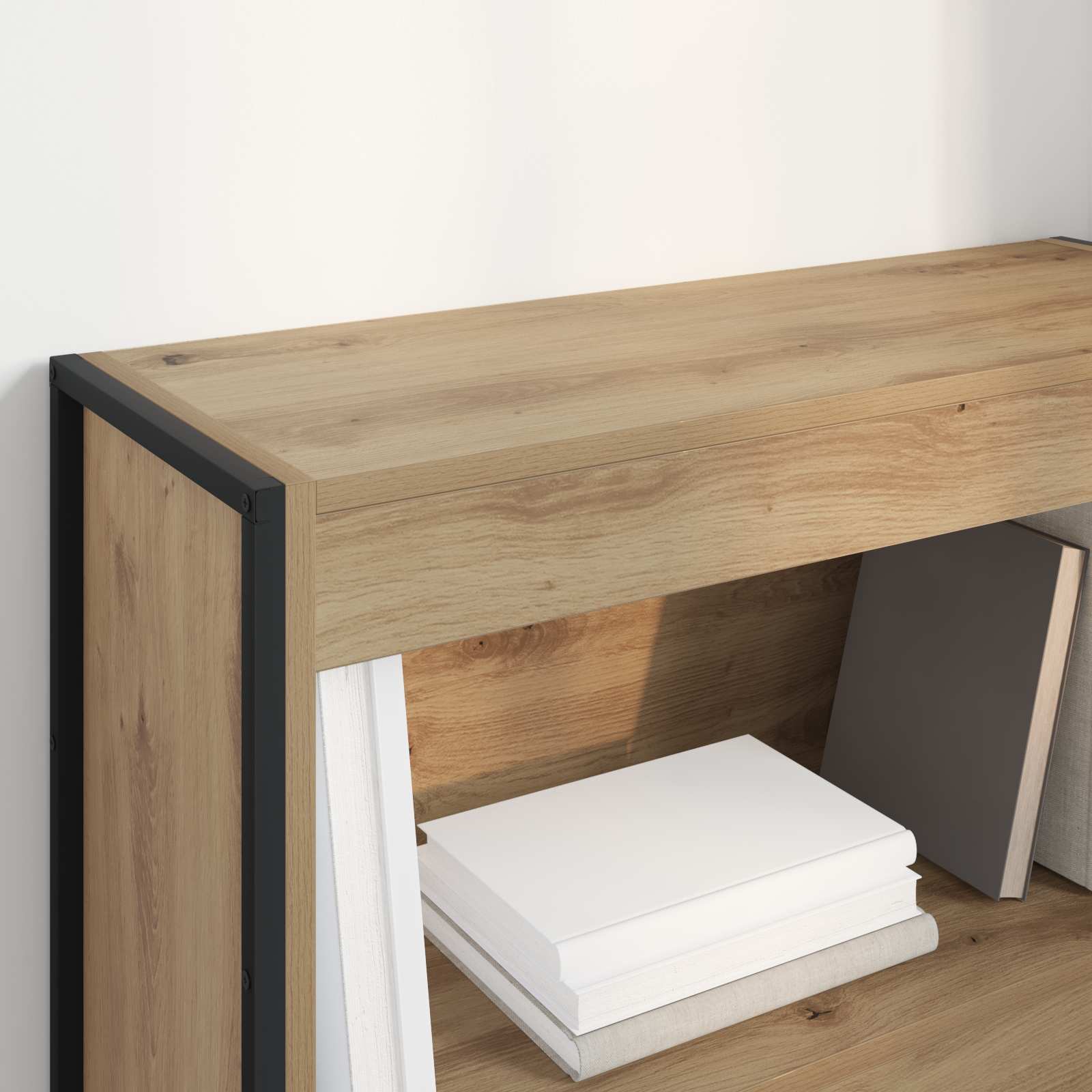 Bücherregal 80 x 30 x 86,5 cm Holzwerkstoff Kunsthandwerk Eiche