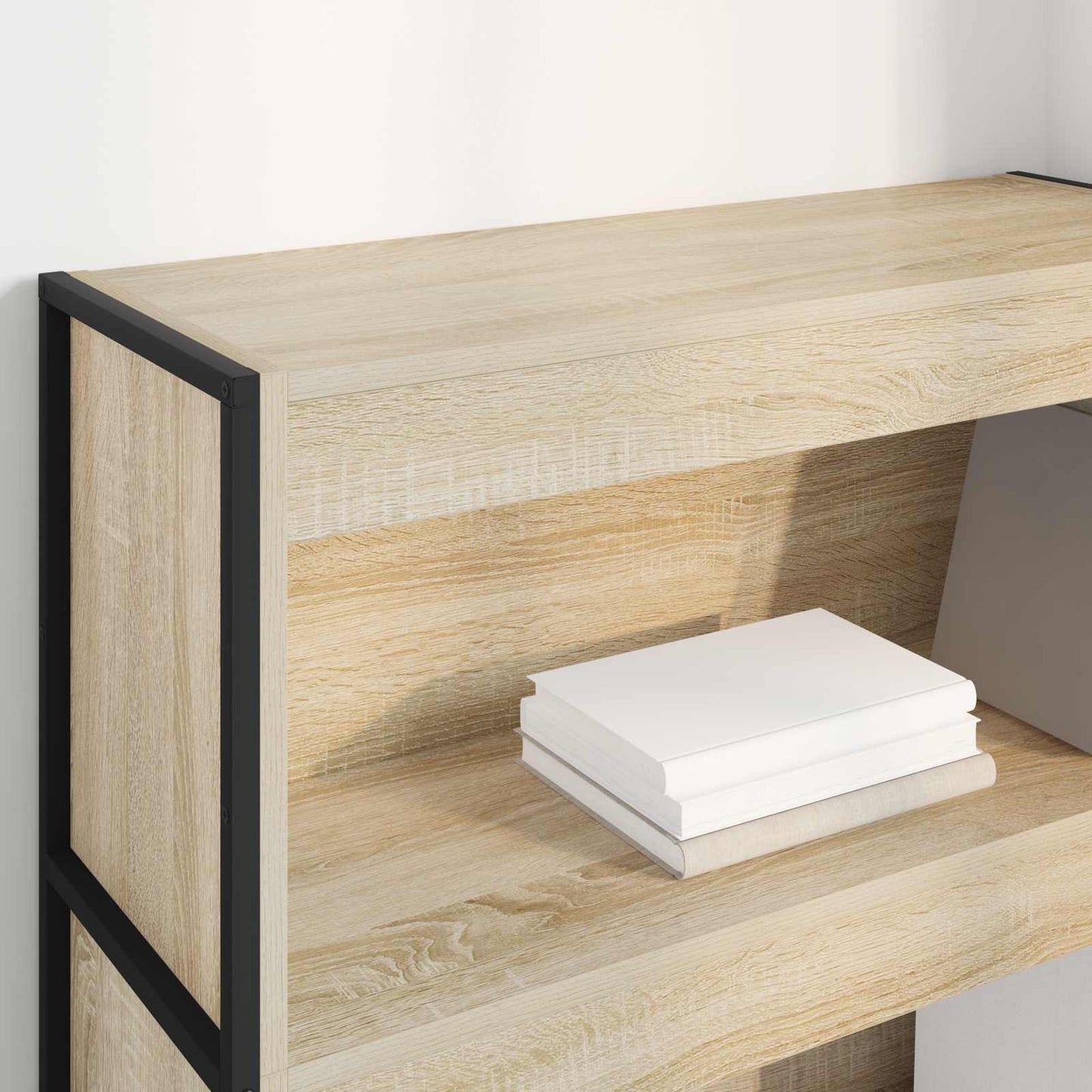 Bücherregal 80 x 30 x 121 cm Holzwerkstoff Sonoma