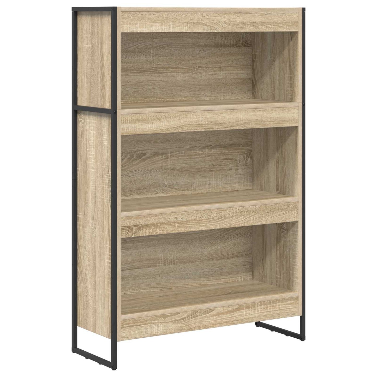 Bücherregal 80 x 30 x 121 cm Holzwerkstoff Sonoma