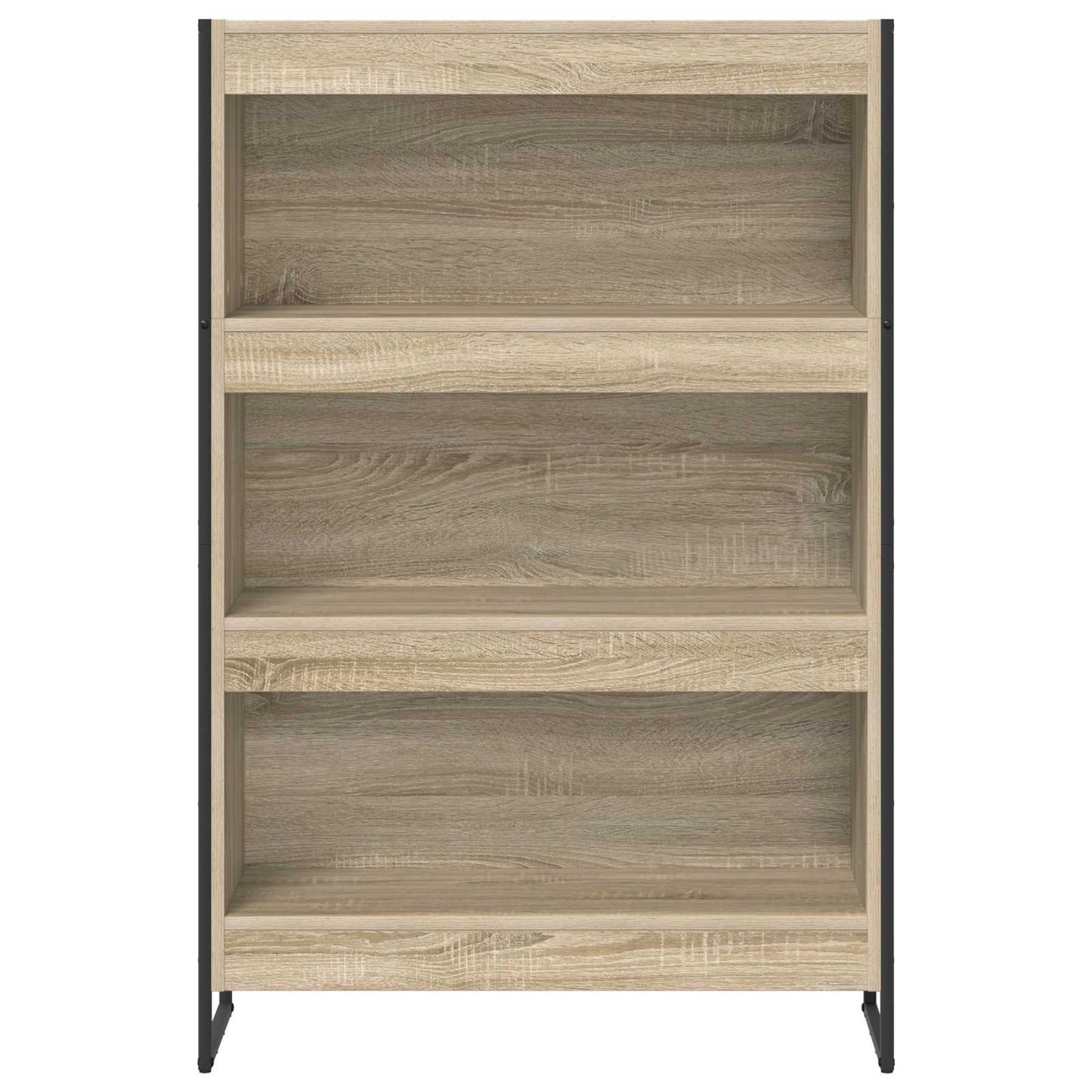 Bücherregal 80 x 30 x 121 cm Holzwerkstoff Sonoma