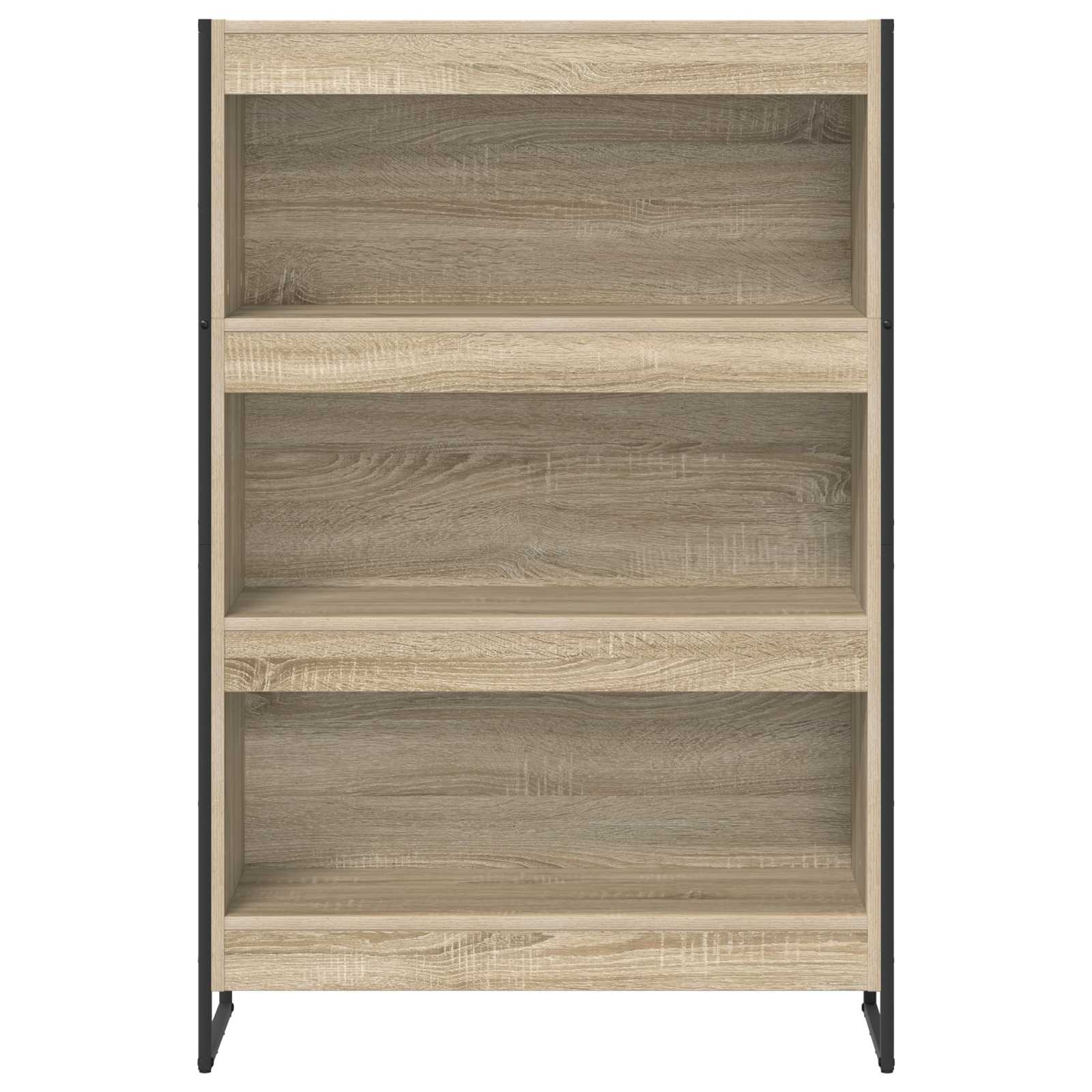 Bücherregal 80 x 30 x 121 cm Holzwerkstoff Sonoma