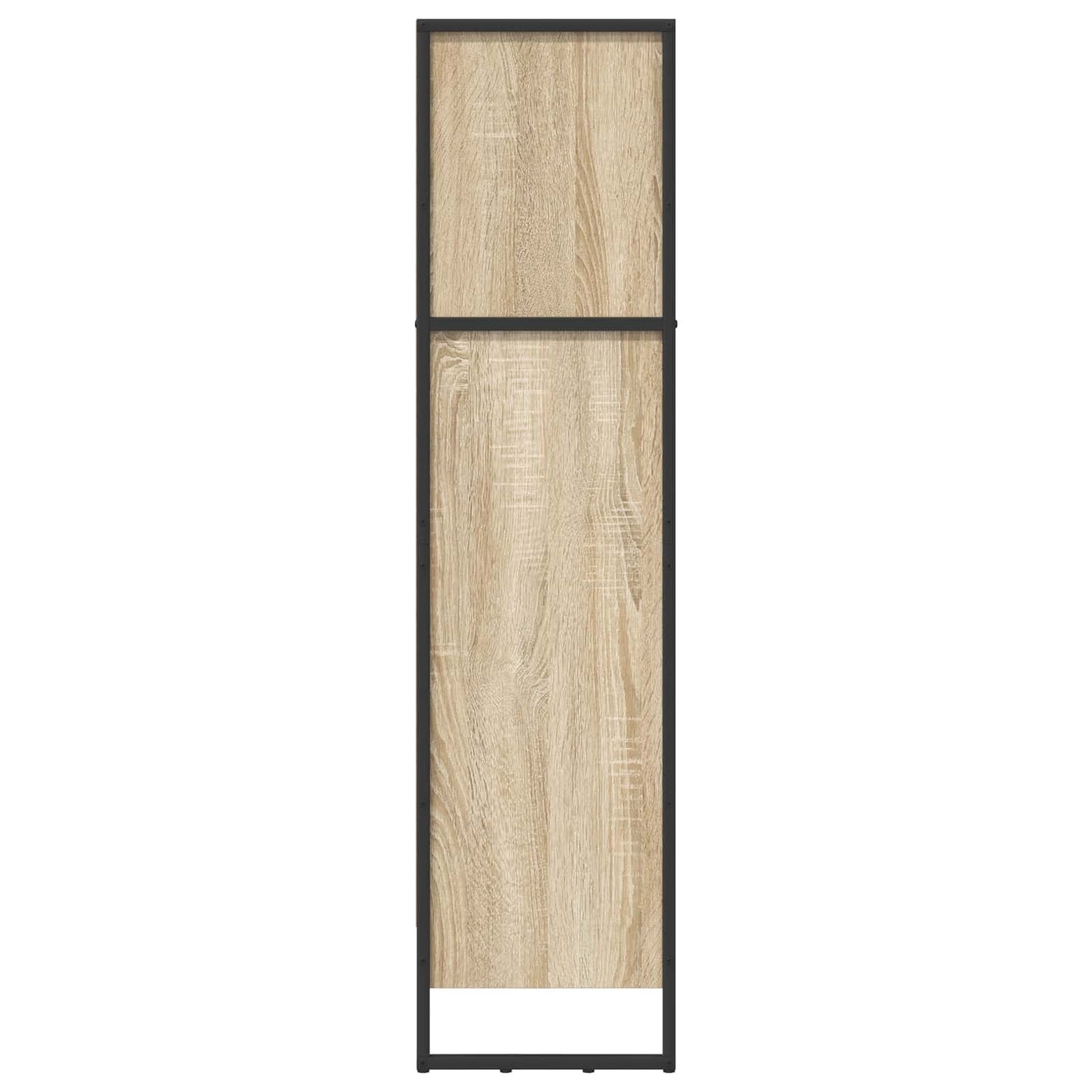 Bücherregal 80 x 30 x 121 cm Holzwerkstoff Sonoma