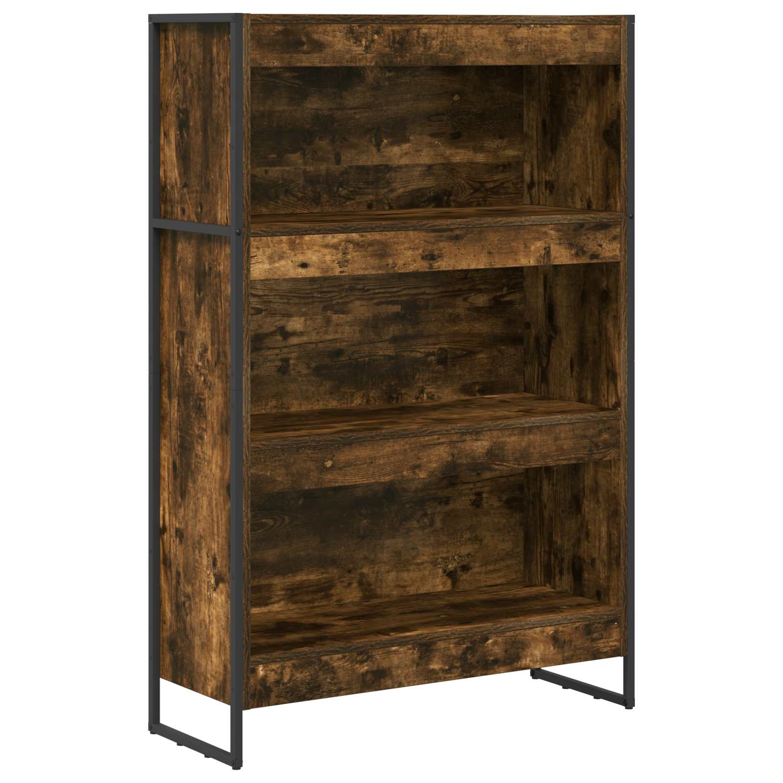 Bücherregal 80 x 30 x 121 cm Holzwerkstoff Raucharbe