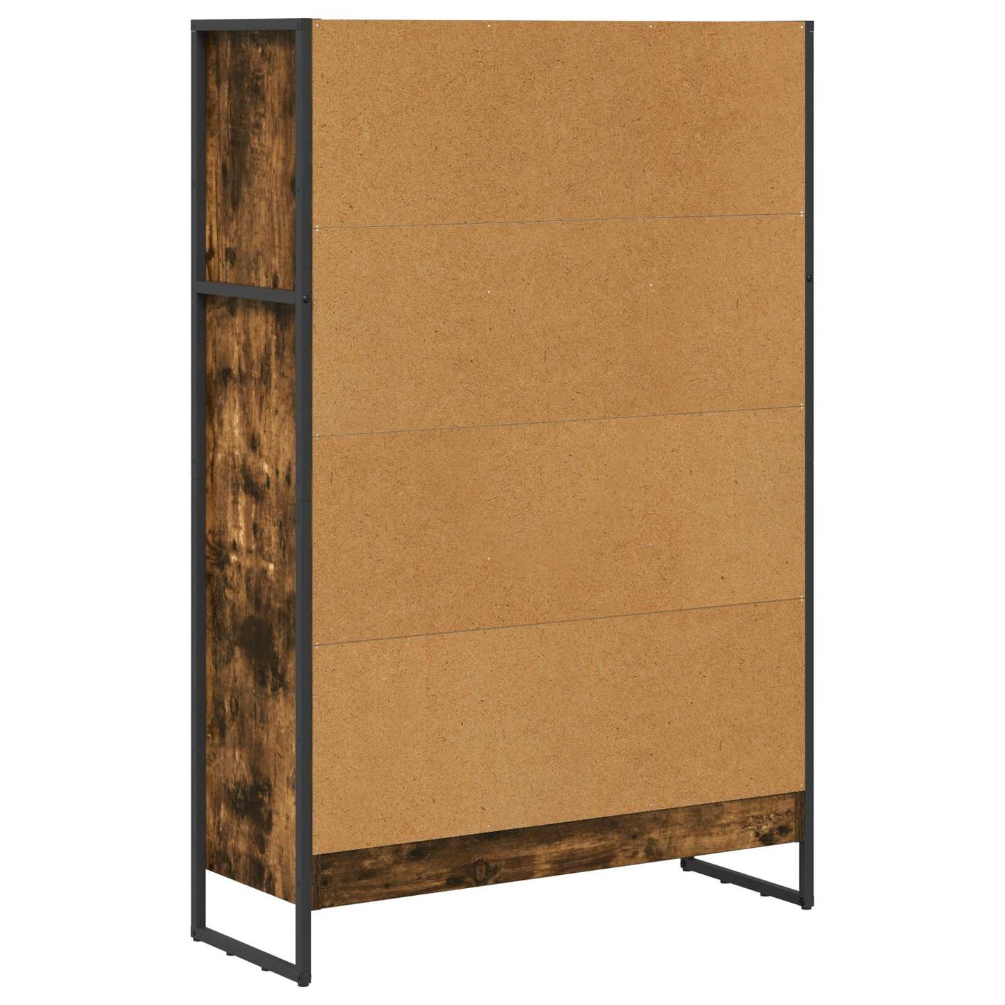 Bücherregal 80 x 30 x 121 cm Holzwerkstoff Raucharbe
