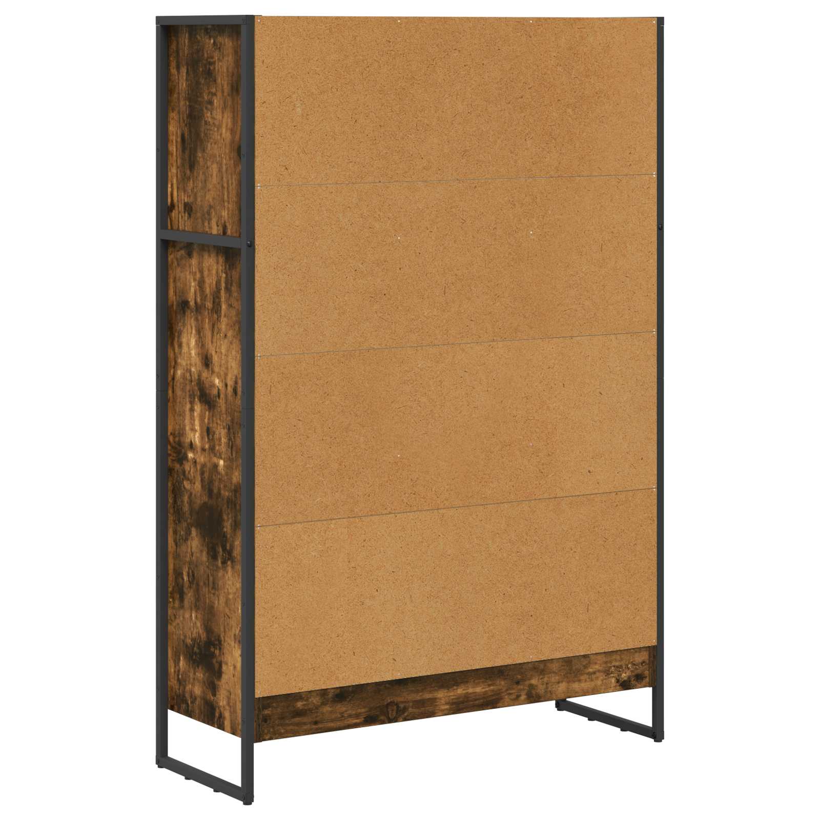Bücherregal 80 x 30 x 121 cm Holzwerkstoff Raucharbe