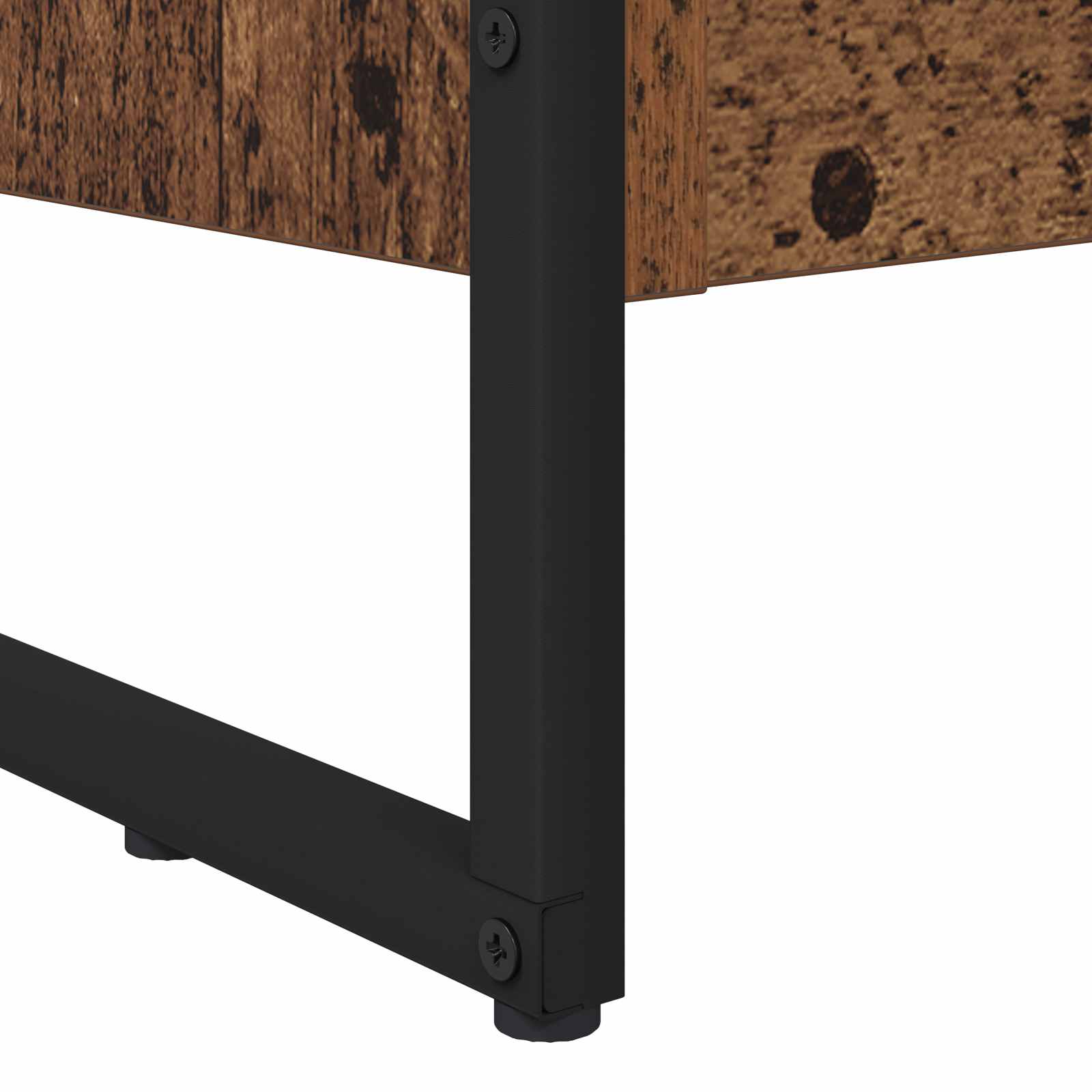 Bücherregal 80 x 30 x 121 cm Holzwerkstoff Altholz
