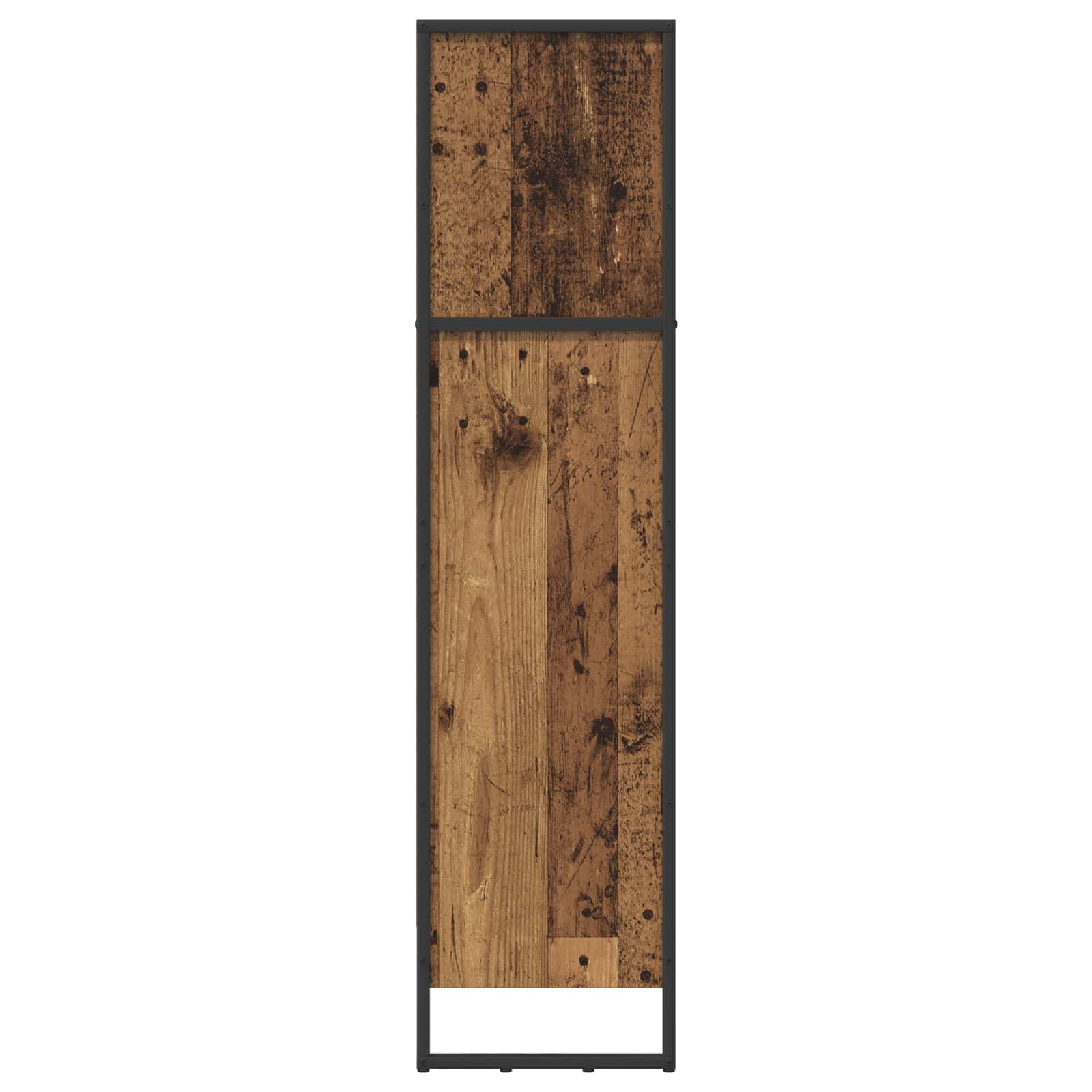 Bücherregal 80 x 30 x 121 cm Holzwerkstoff Altholz