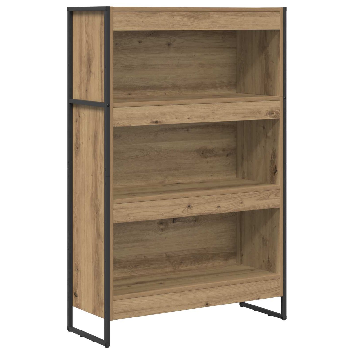 Bücherregal 80 x 30 x 121 cm Holzwerkstoff Kunsthandwerk Eiche