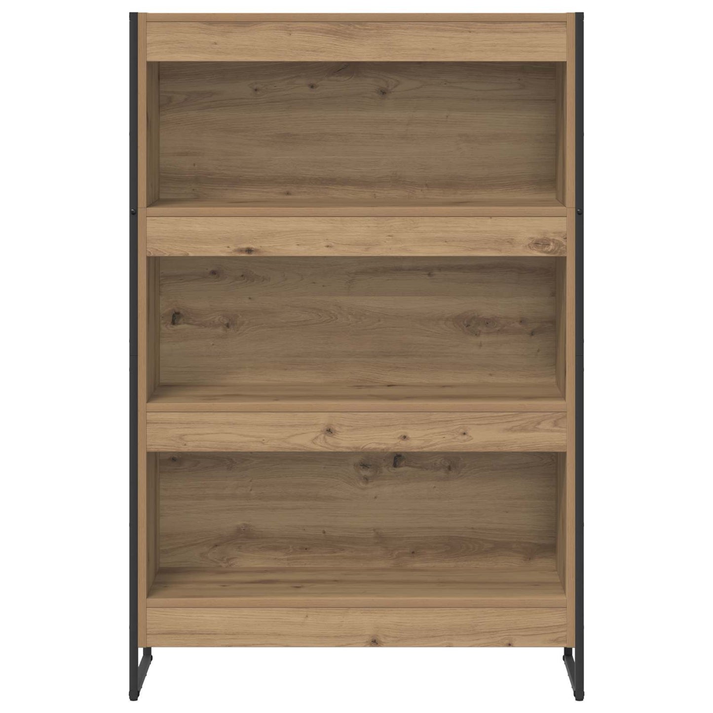 Bücherregal 80 x 30 x 121 cm Holzwerkstoff Kunsthandwerk Eiche
