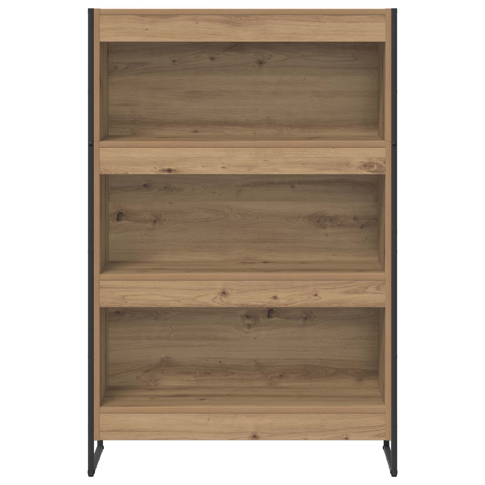 Bücherregal 80 x 30 x 121 cm Holzwerkstoff Kunsthandwerk Eiche