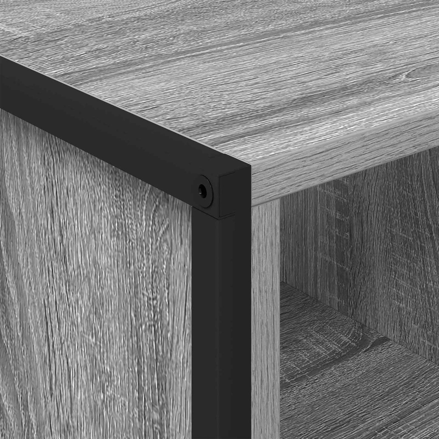 Couchtisch Graues Sonoma 80 x 50 x 40 cm Holzwerkstoff