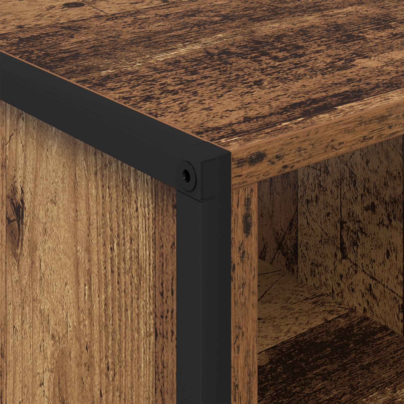Couchtisch Altholz 80 x 50 x 40 cm Holzwerkstoff