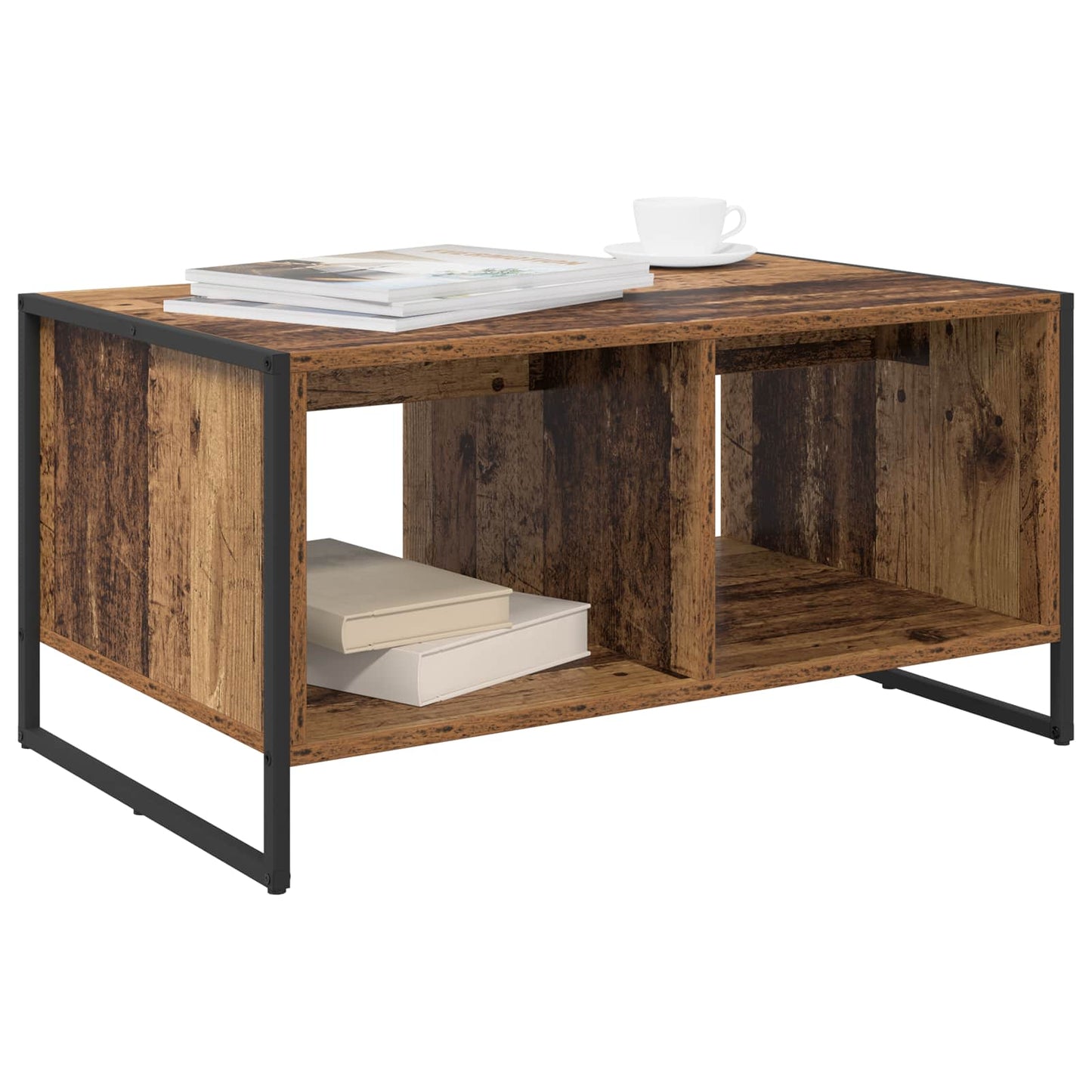 Couchtisch Altholz 80 x 50 x 40 cm Holzwerkstoff