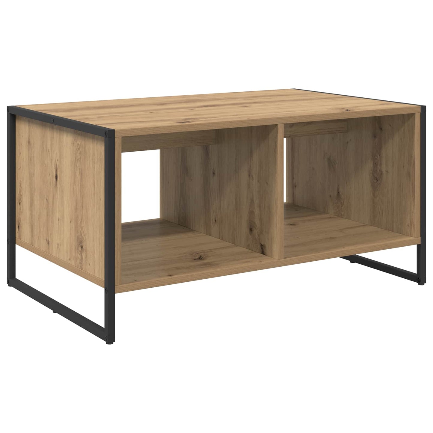 Couchtisch Kunsthandwerk Eiche 80 x 50 x 40 cm Holzwerkstoff
